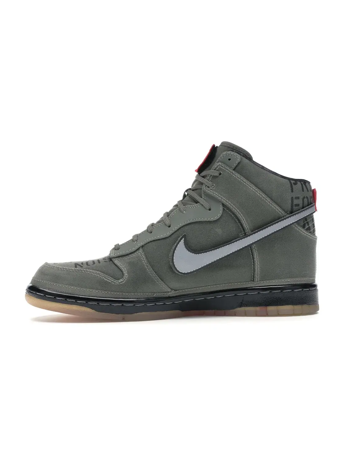 Мужские кроссовки Lifestyle Nike Dunk High — изображение 3 из 4, зеленый/черный