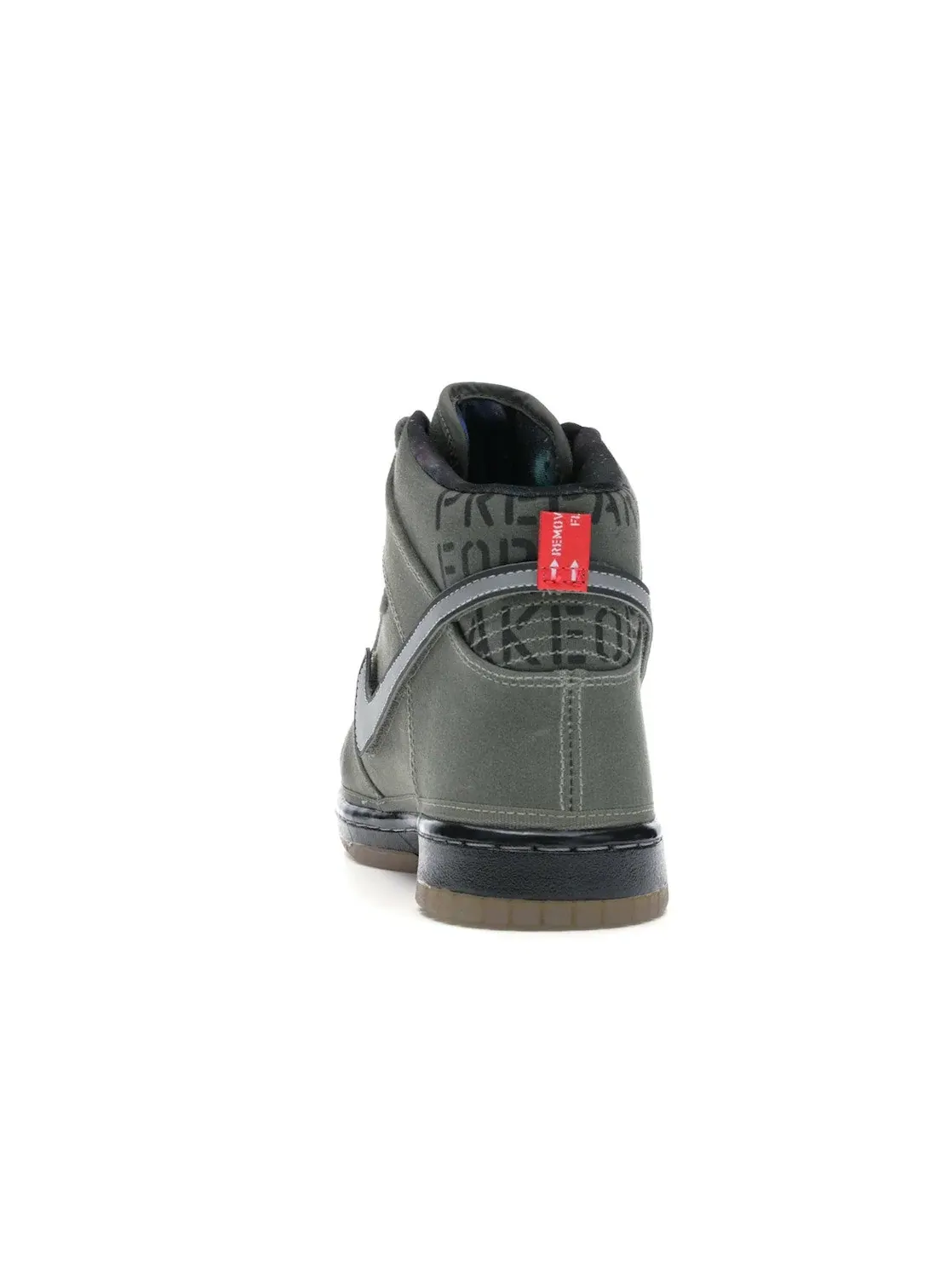 Мужские кроссовки Lifestyle Nike Dunk High — изображение 4 из 4, зеленый/черный
