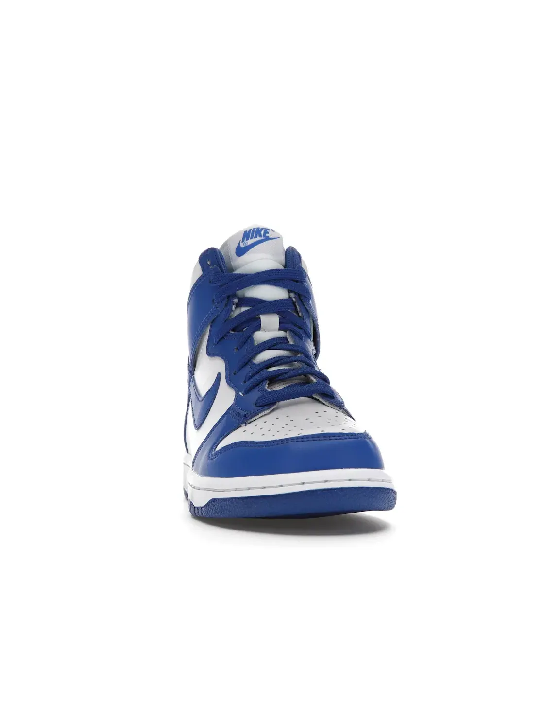 Детские кроссовки высокие с принтом Nike Dunk High Nike — изображение 2 из 4, белый/-оранжевый
