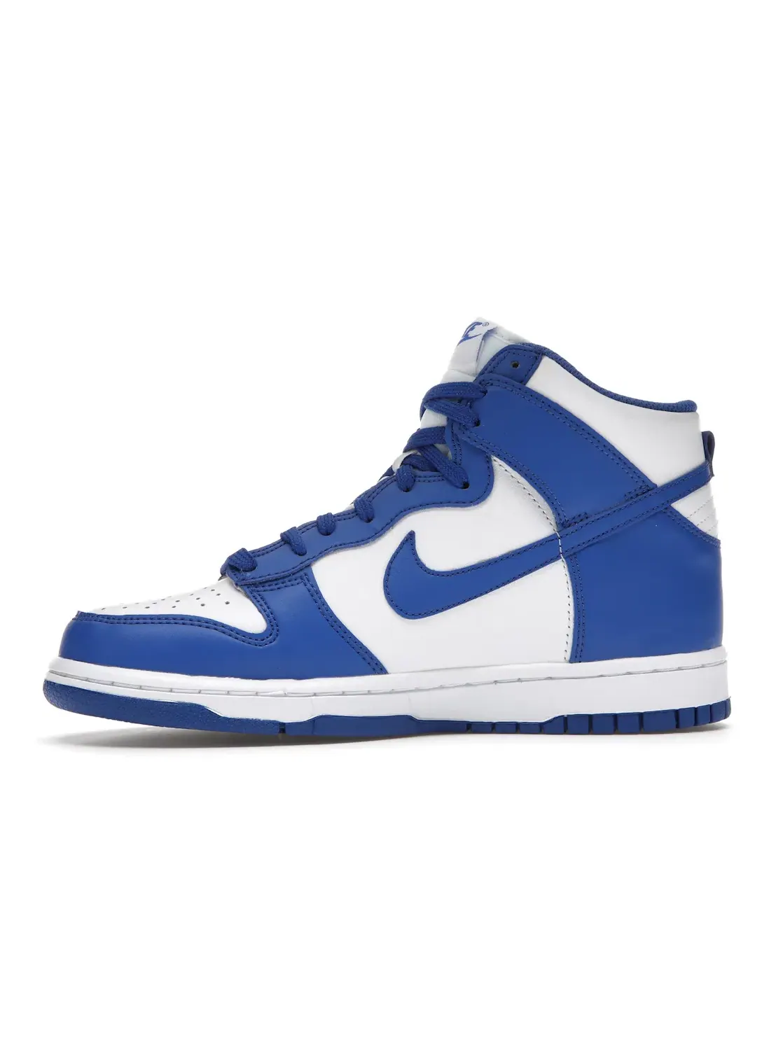Детские кроссовки высокие с принтом Nike Dunk High Nike — изображение 3 из 4, белый/-оранжевый