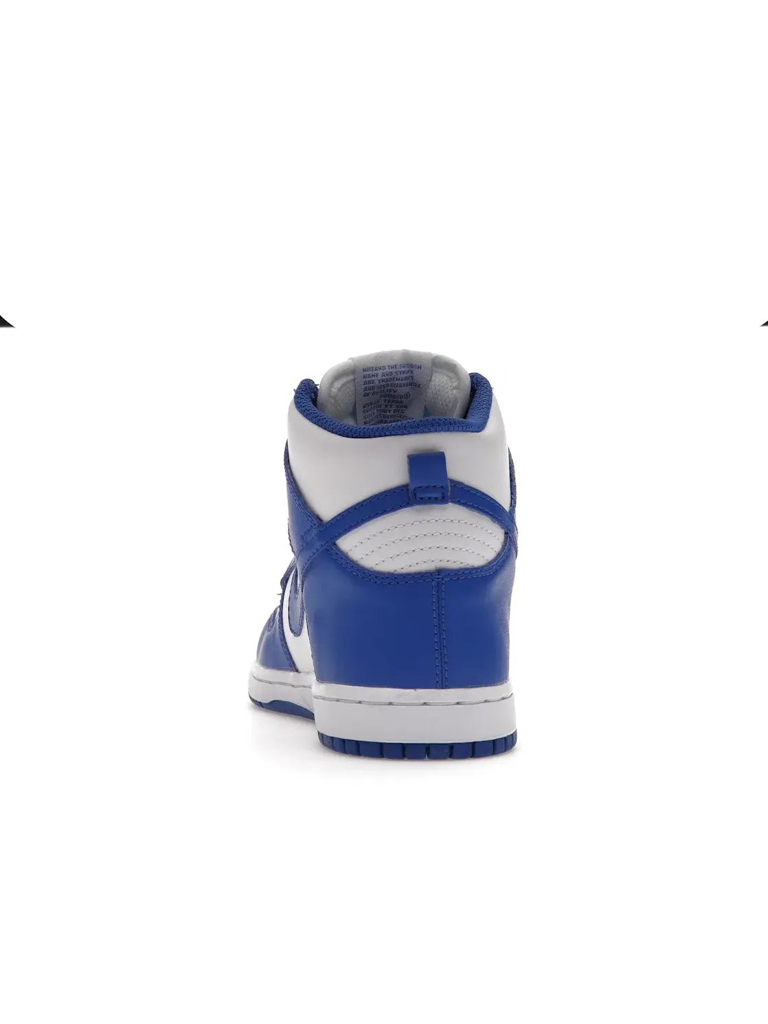 Детские кроссовки высокие с принтом Nike Dunk High Nike — изображение 4 из 4, белый/-оранжевый
