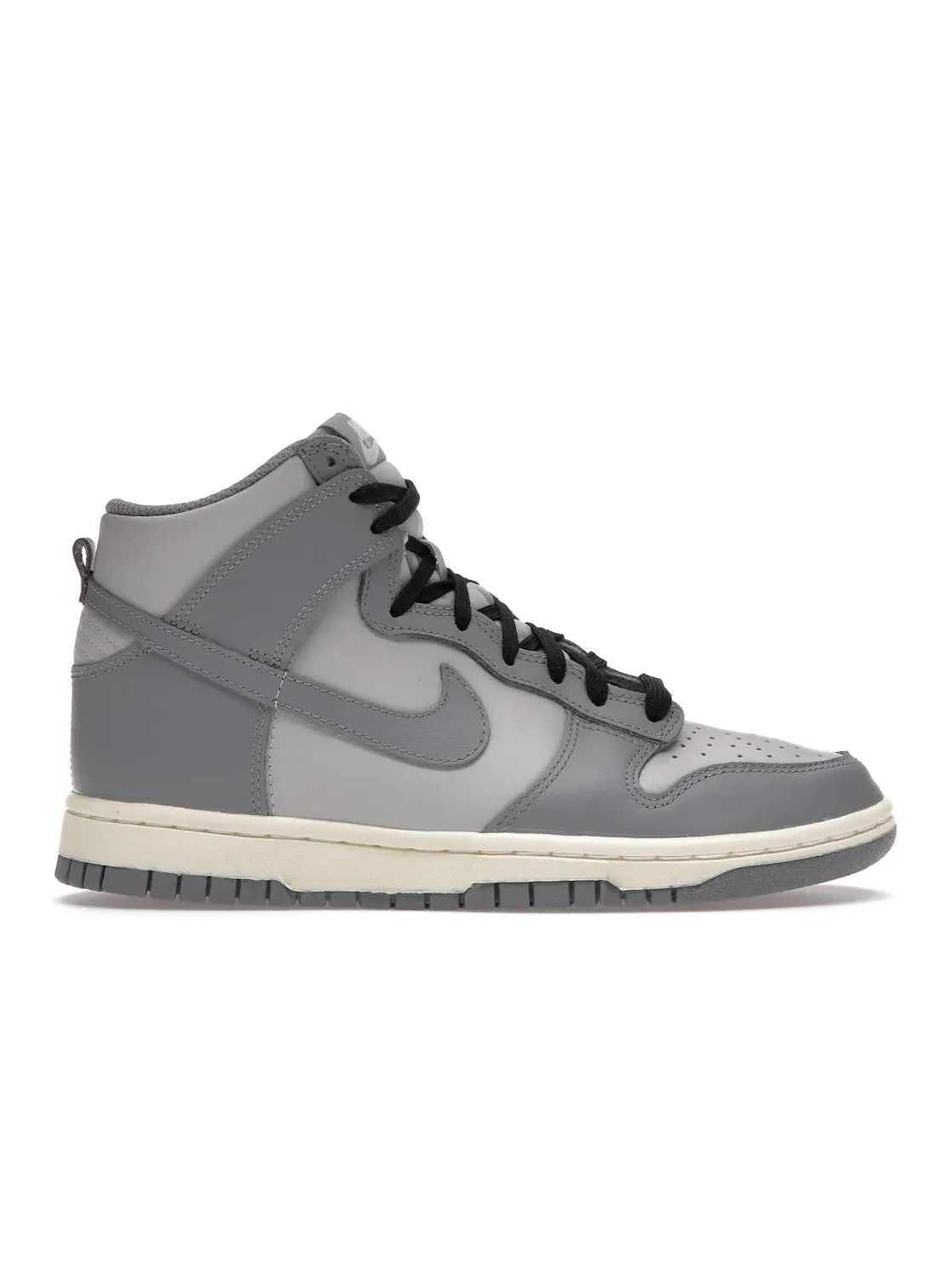 Женские кроссовки Nike Dunk High — изображение 1 из 4, серый кремовый