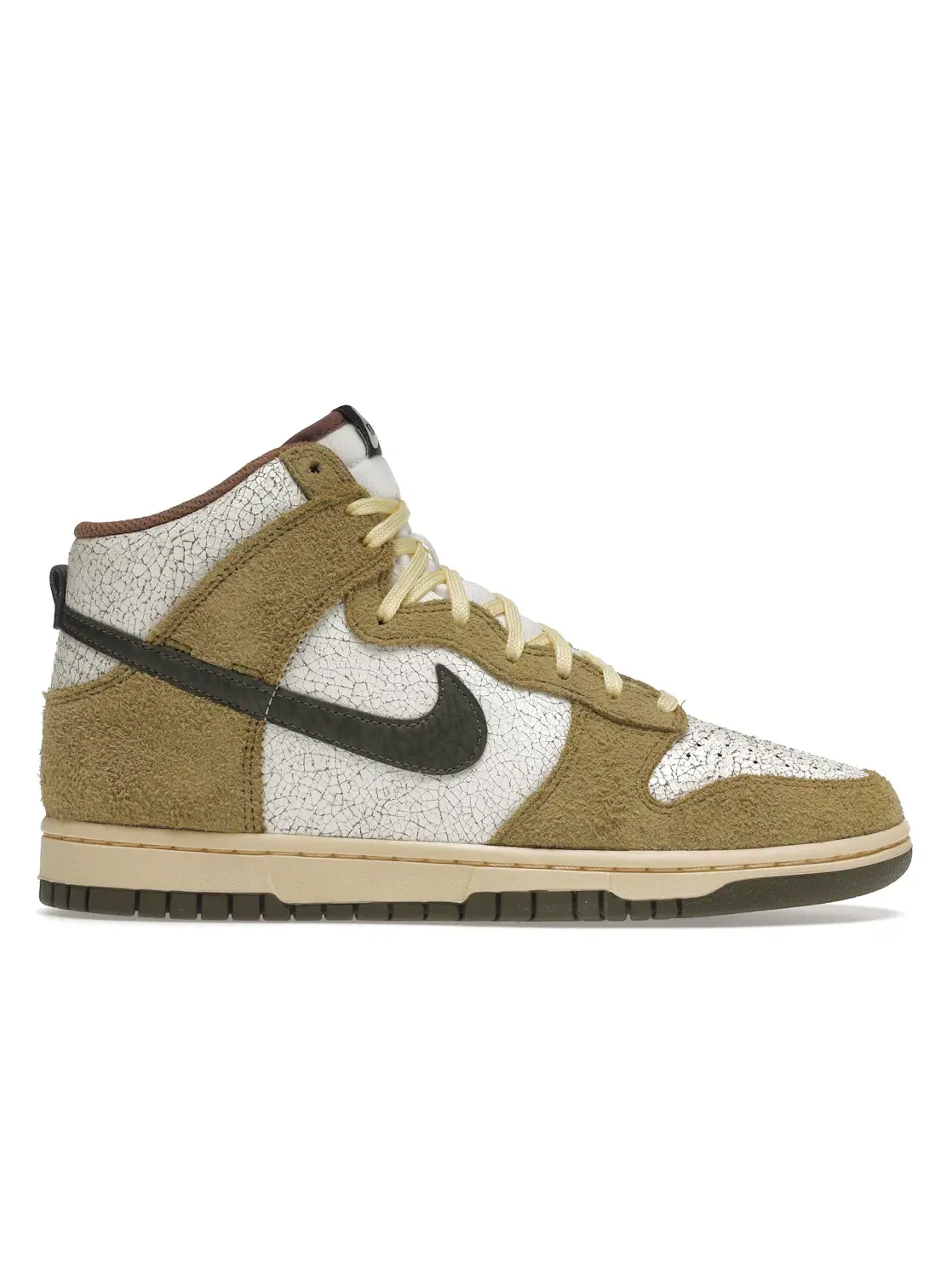 Мужские кроссовки с принтом Nike Dunk High Retro Nike — изображение 1 из 4, белый--красный
