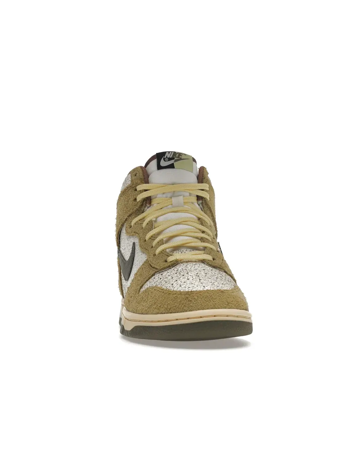 Мужские кроссовки с принтом Nike Dunk High Retro Nike — изображение 2 из 4, белый--красный