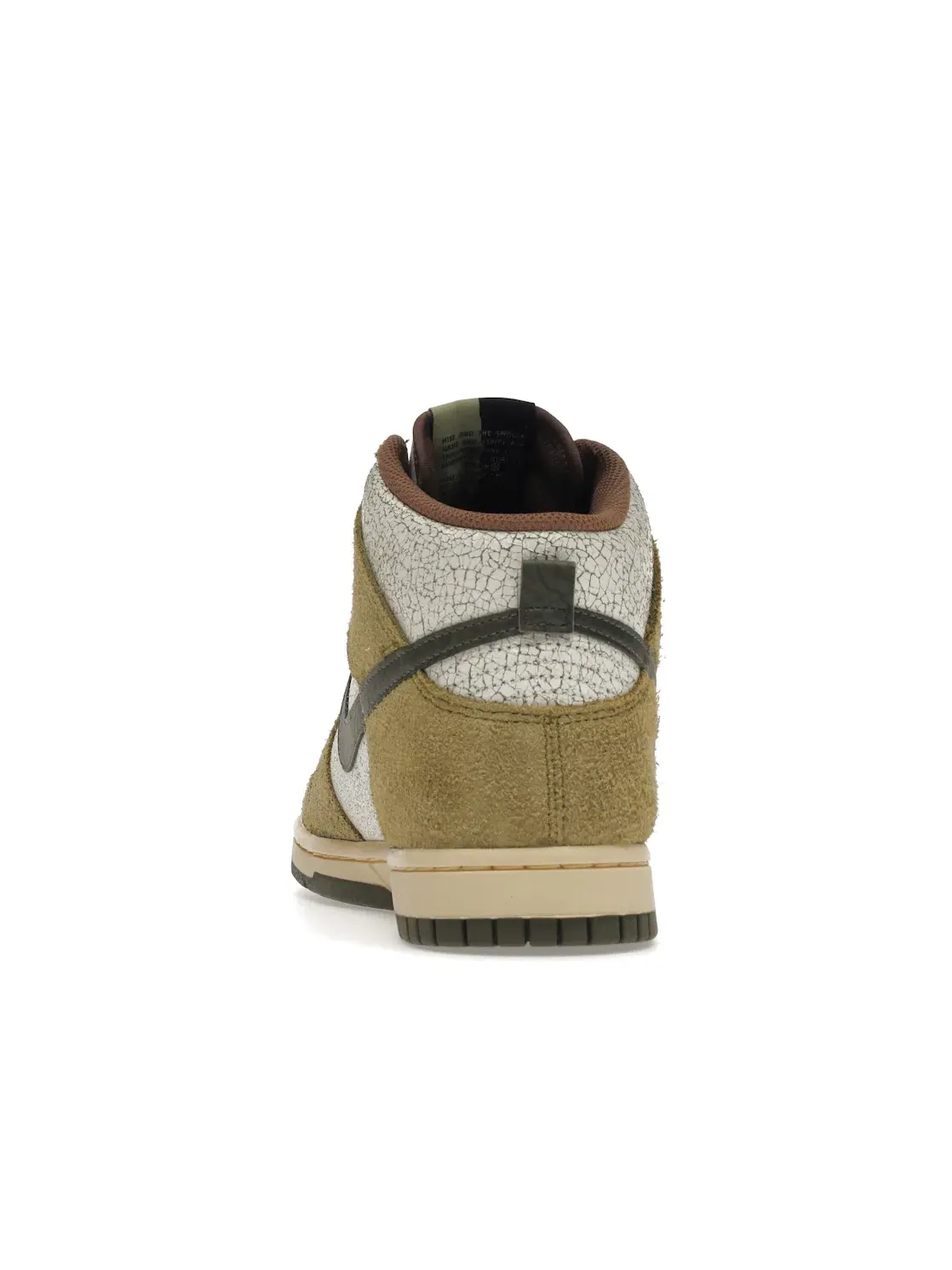 Мужские кроссовки с принтом Nike Dunk High Retro Nike — изображение 4 из 4, белый--красный