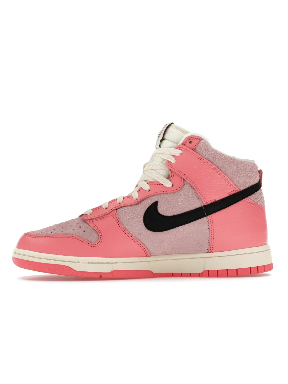 Женские кроссовки с принтом Nike Dunk High Nike — изображение 3 из 4, розовый/черный--розовый