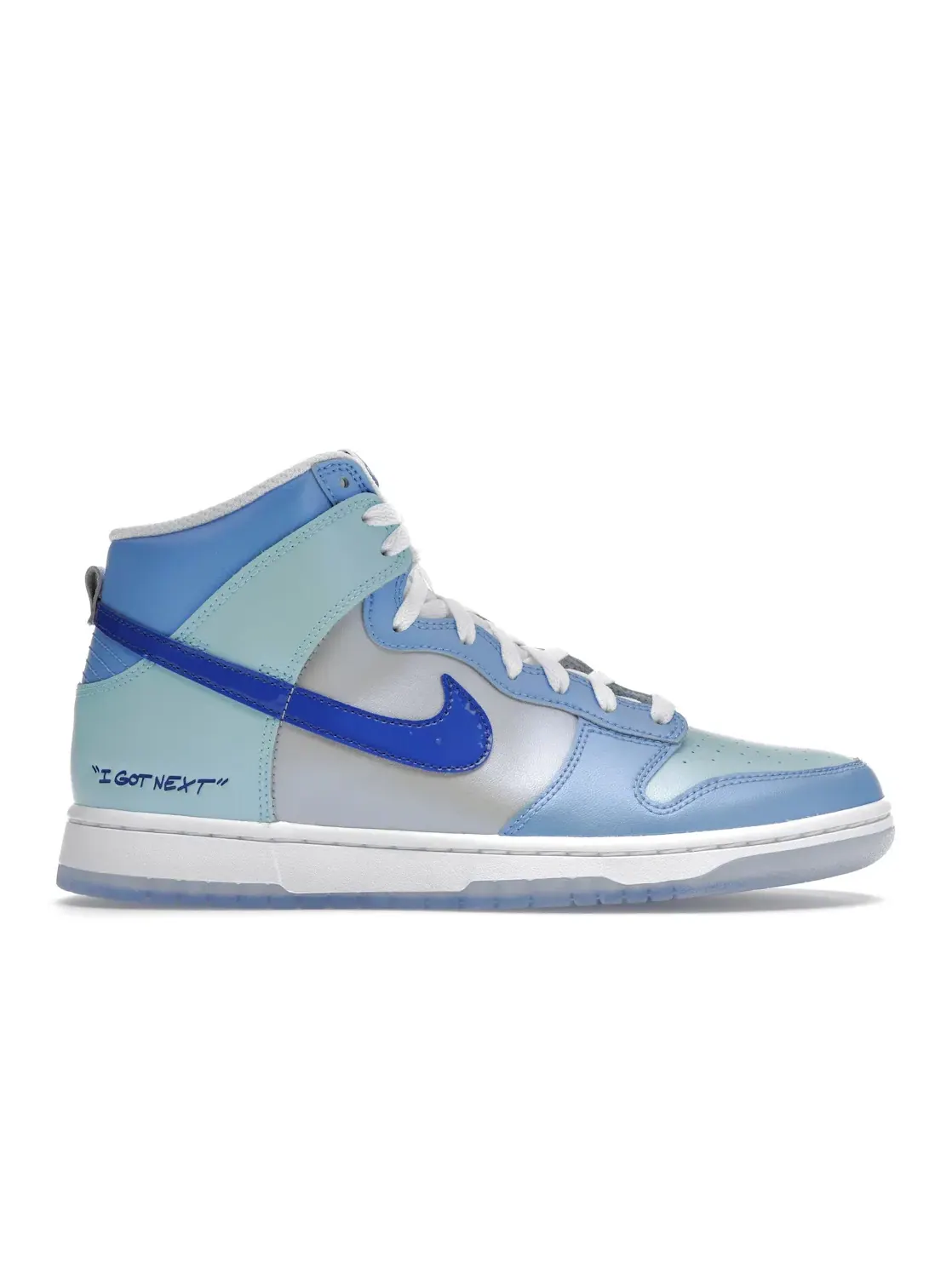 Мужские кроссовки с высоким верхом Nike Dunk High I Got Next Nike — изображение 1 из 4, синий белый