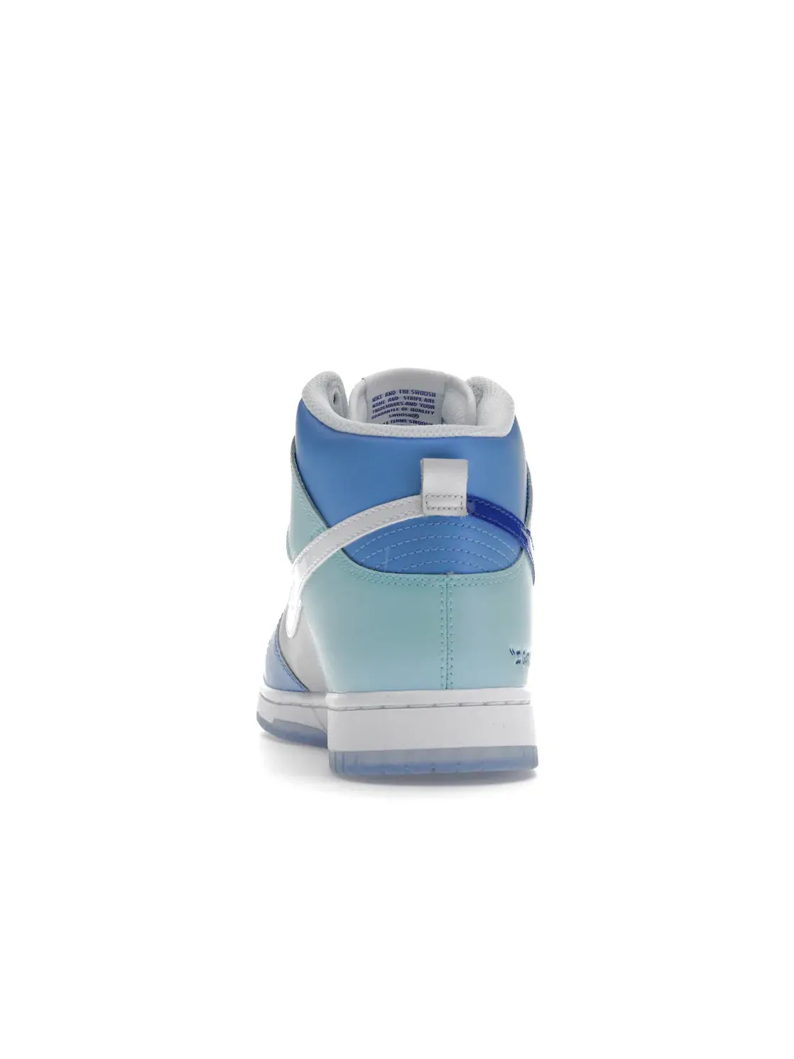 Мужские кроссовки с высоким верхом Nike Dunk High I Got Next Nike — изображение 4 из 4, синий белый