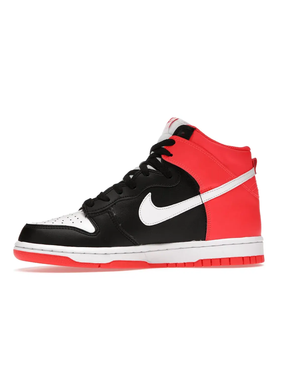 Детские кроссовки высокие с принтом Nike Dunk High Knicks Nike — изображение 3 из 4, черный/-яркий-белый