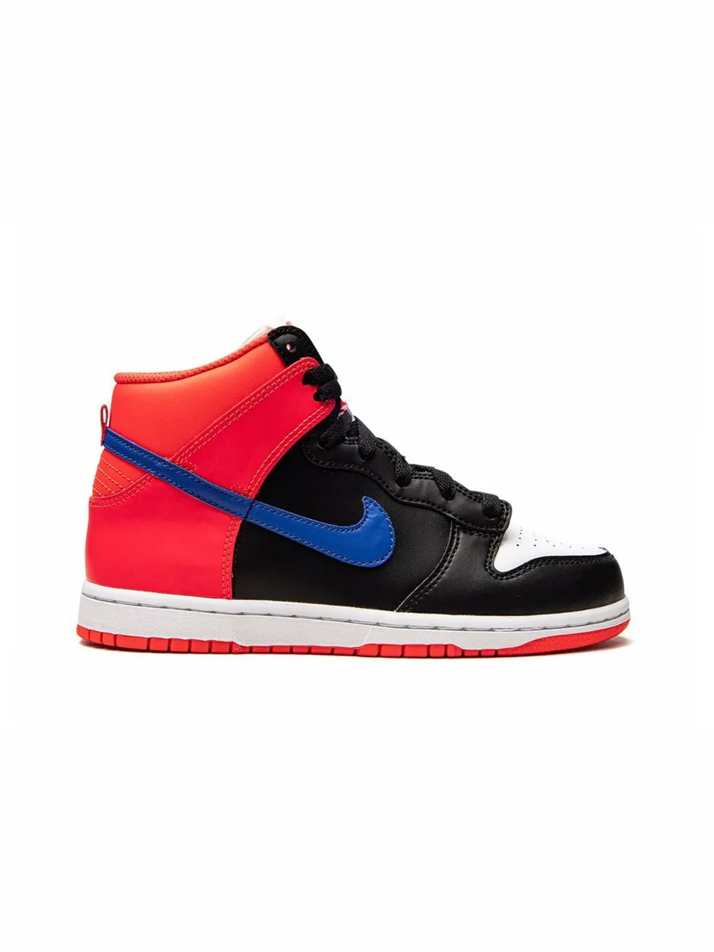 Детские кроссовки с высоким верхом Nike Dunk High Nike — изображение 1 из 1, черный яркий белый