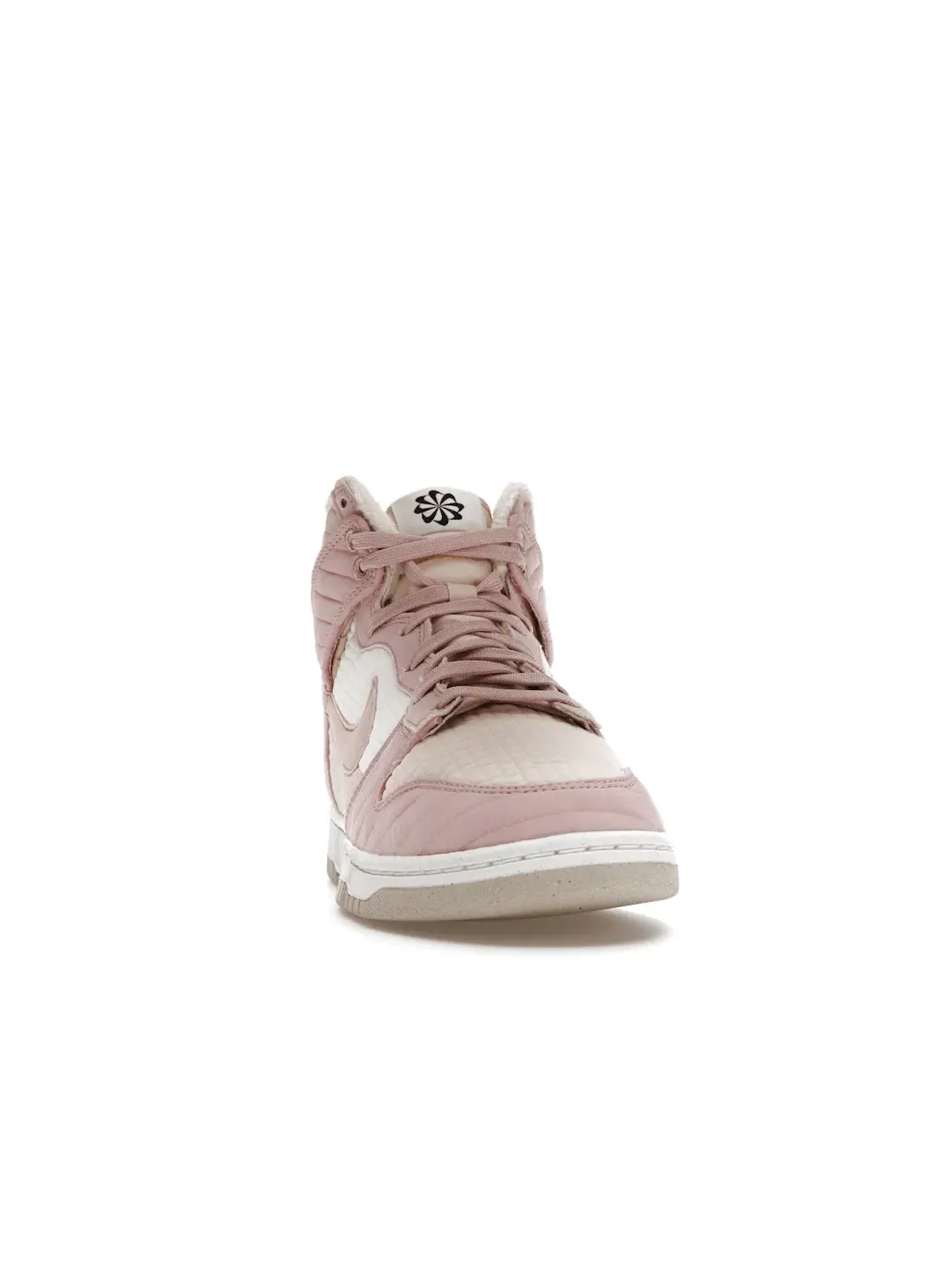 Женские кроссовки с принтом Nike Dunk High LX Next Nature Nike — изображение 2 из 4, розовый//белый