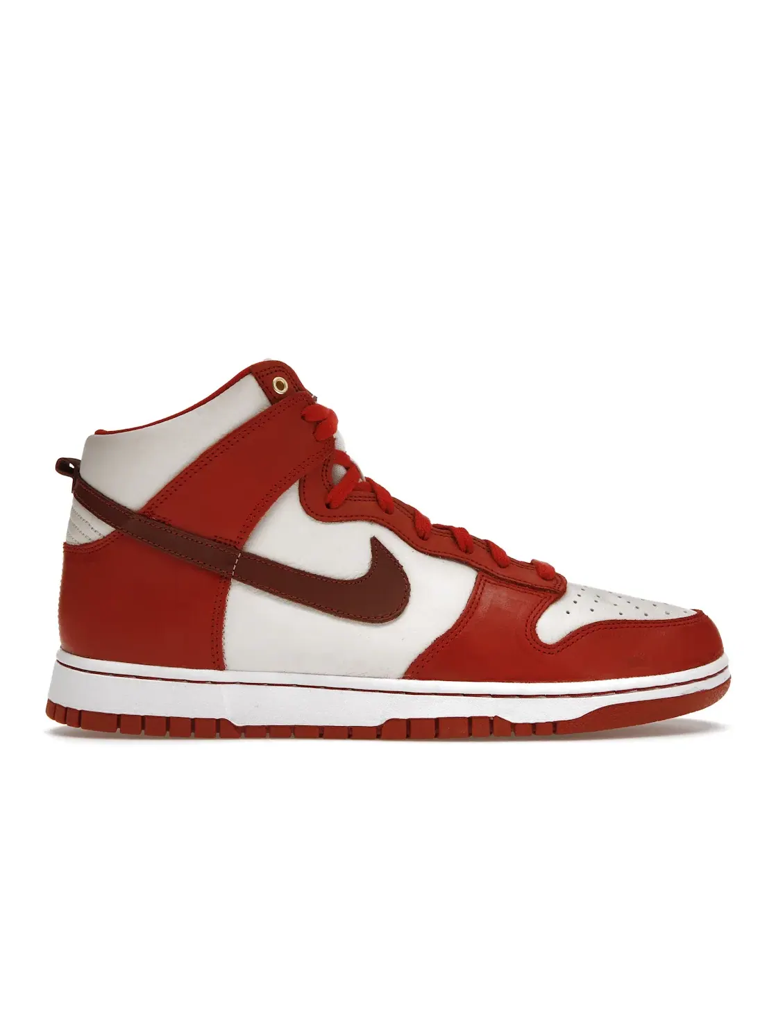 Женские кроссовки высокие с кожаным верхом Nike Dunk High LXX — изображение 1 из 4, белый