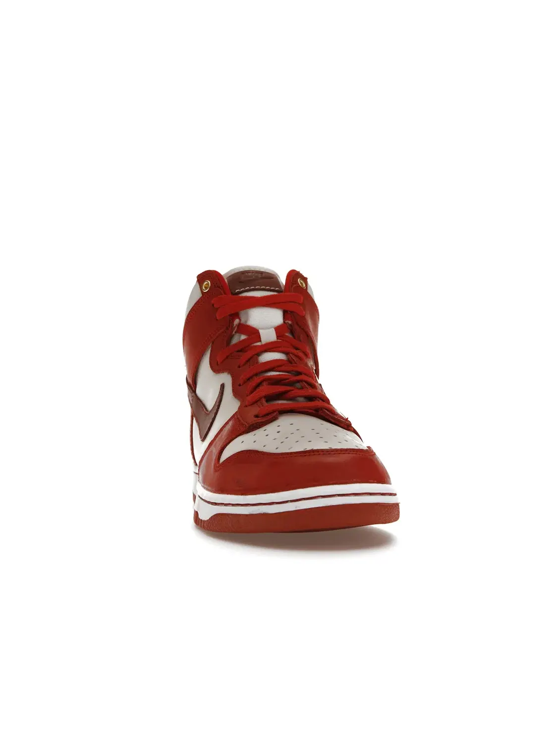 Женские кроссовки высокие с кожаным верхом Nike Dunk High LXX — изображение 2 из 4, белый