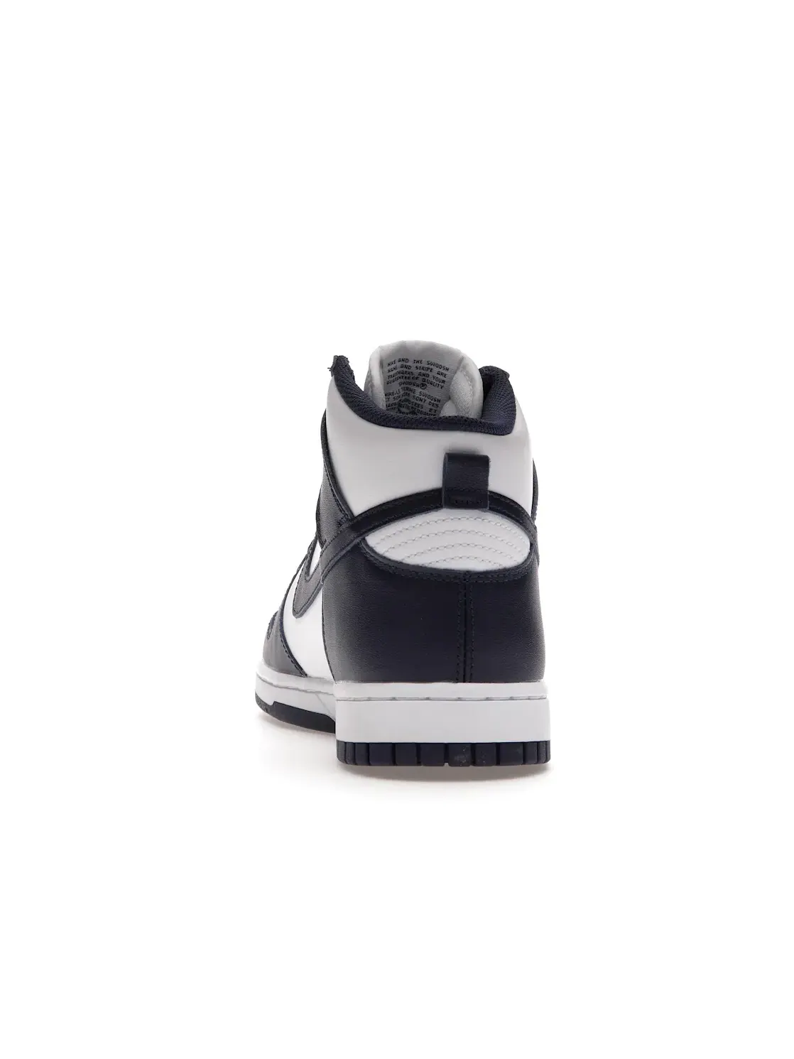 Мужские кроссовки с ретро-дизайном Nike Dunk High Nike — изображение 4 из 4, белый/темно-синий