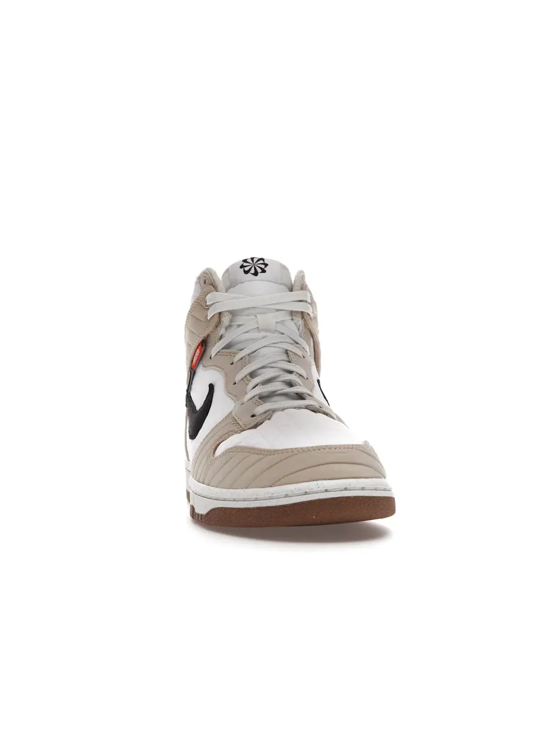 Мужские кроссовки высокие с принтом Nike Dunk High Next Nature Nike — изображение 2 из 4, белый//черный