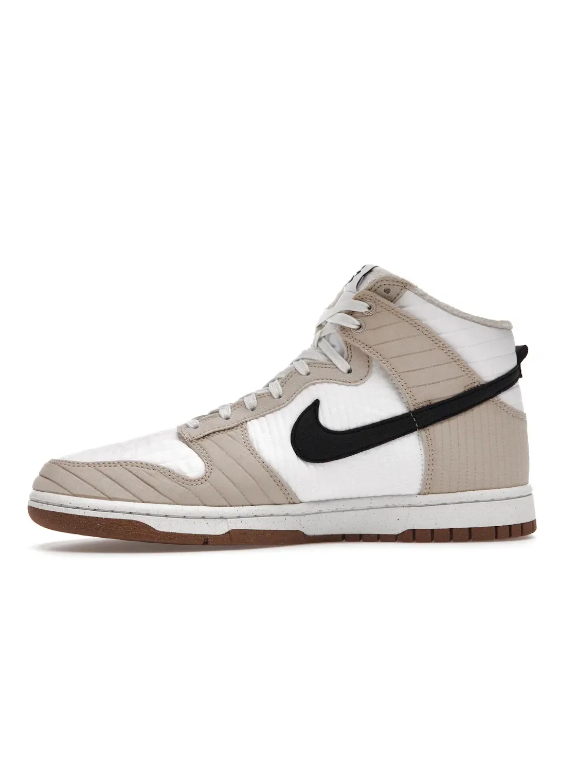 Мужские кроссовки высокие с принтом Nike Dunk High Next Nature Nike — изображение 3 из 4, белый//черный