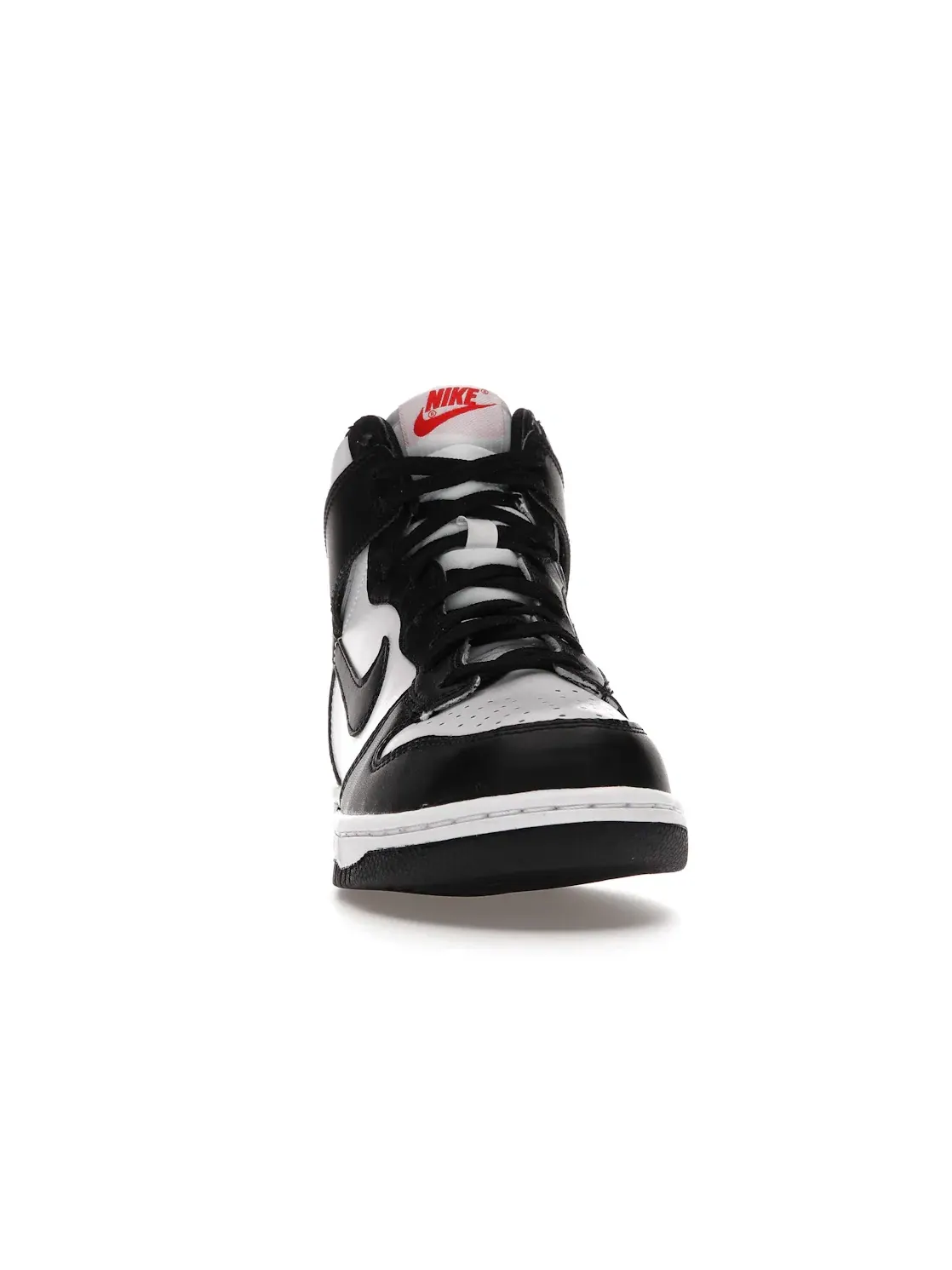 Детские кроссовки с высоким верхом Nike Dunk High Panda (2021) Nike — изображение 2 из 4, белый/черный-красный
