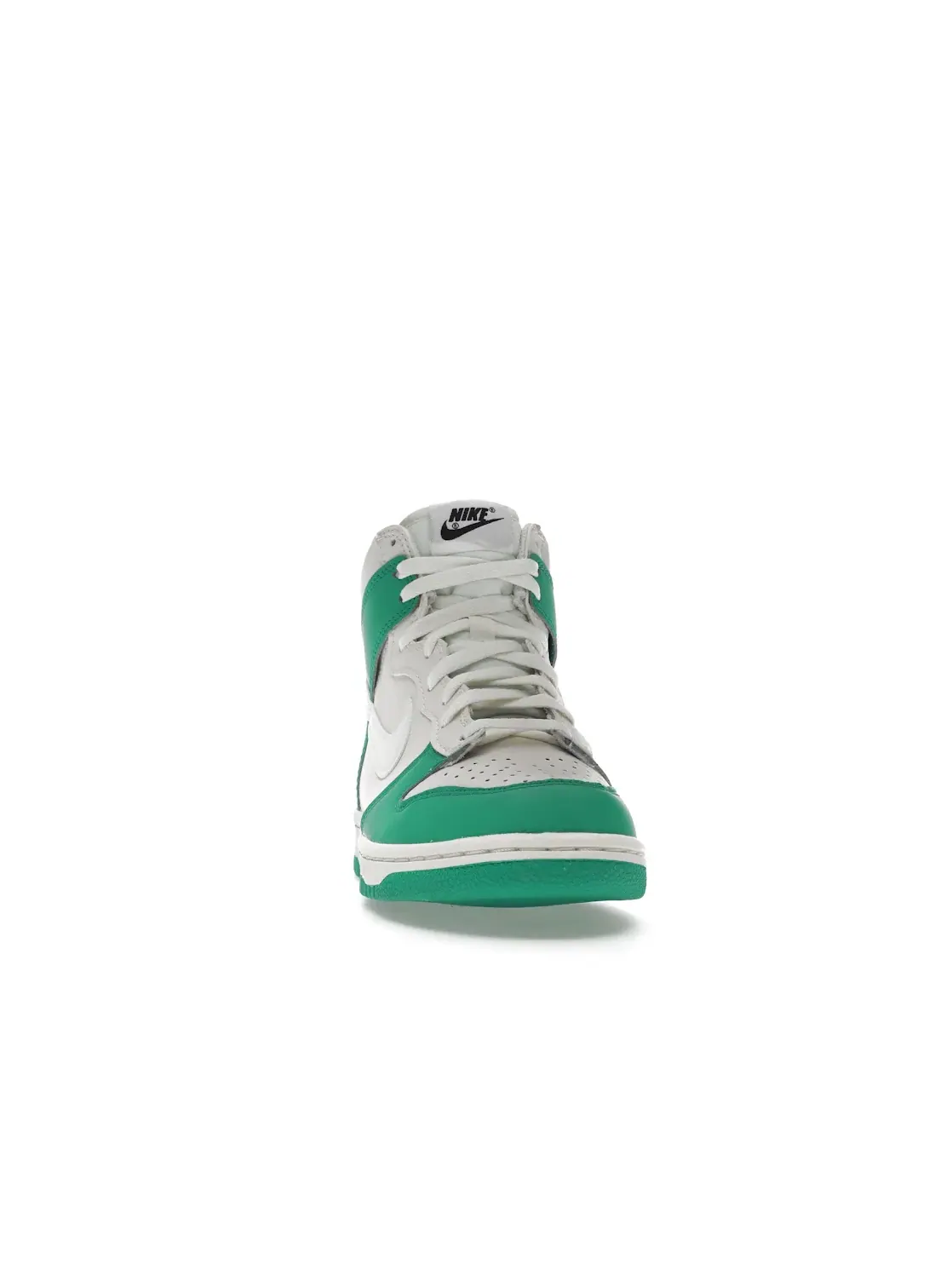 Детские кроссовки для мальчиков и девочек высокие Nike Dunk High Nike — изображение 2 из 4, зеленый/черный