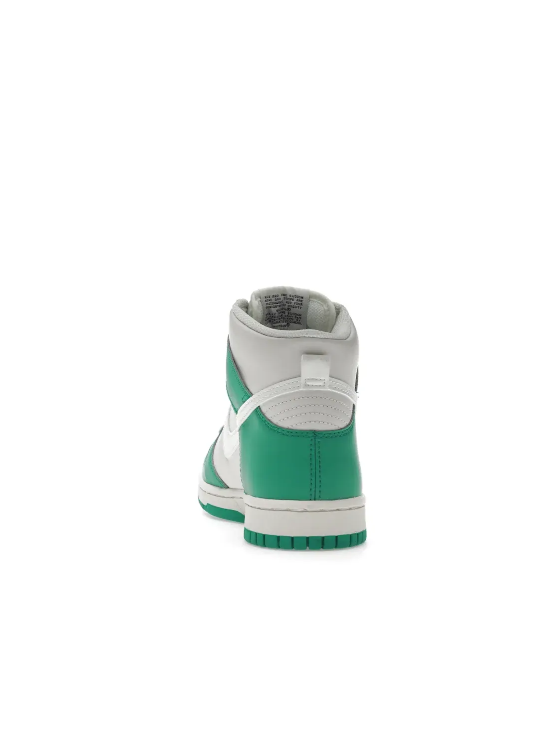 Детские кроссовки для мальчиков и девочек высокие Nike Dunk High Nike — изображение 4 из 4, зеленый/черный