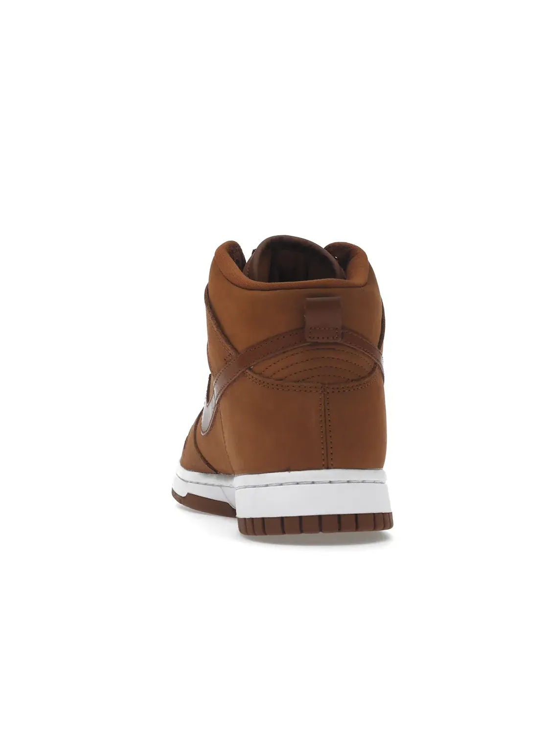 Женские кроссовки кожаный Nike Dunk High Premium Pecan — изображение 4 из 4, белый