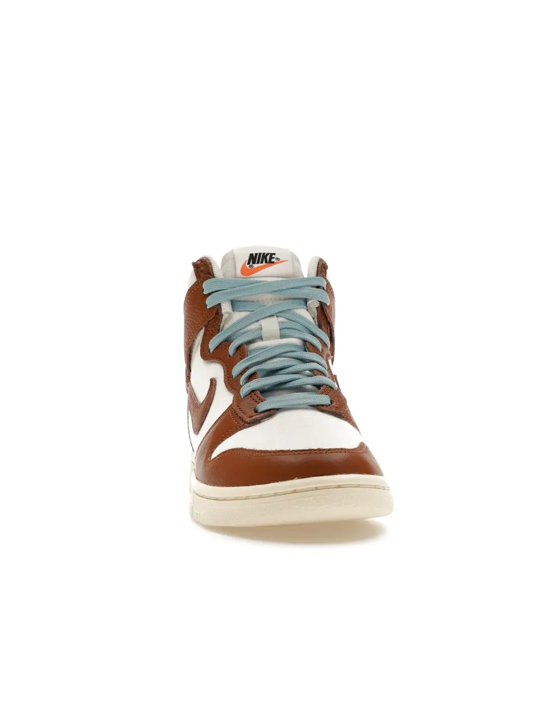 Мужские кроссовки с ретро-стилем Nike Dunk High PRM Certified Fresh Brown Nike — изображение 2 из 4, синий/черный