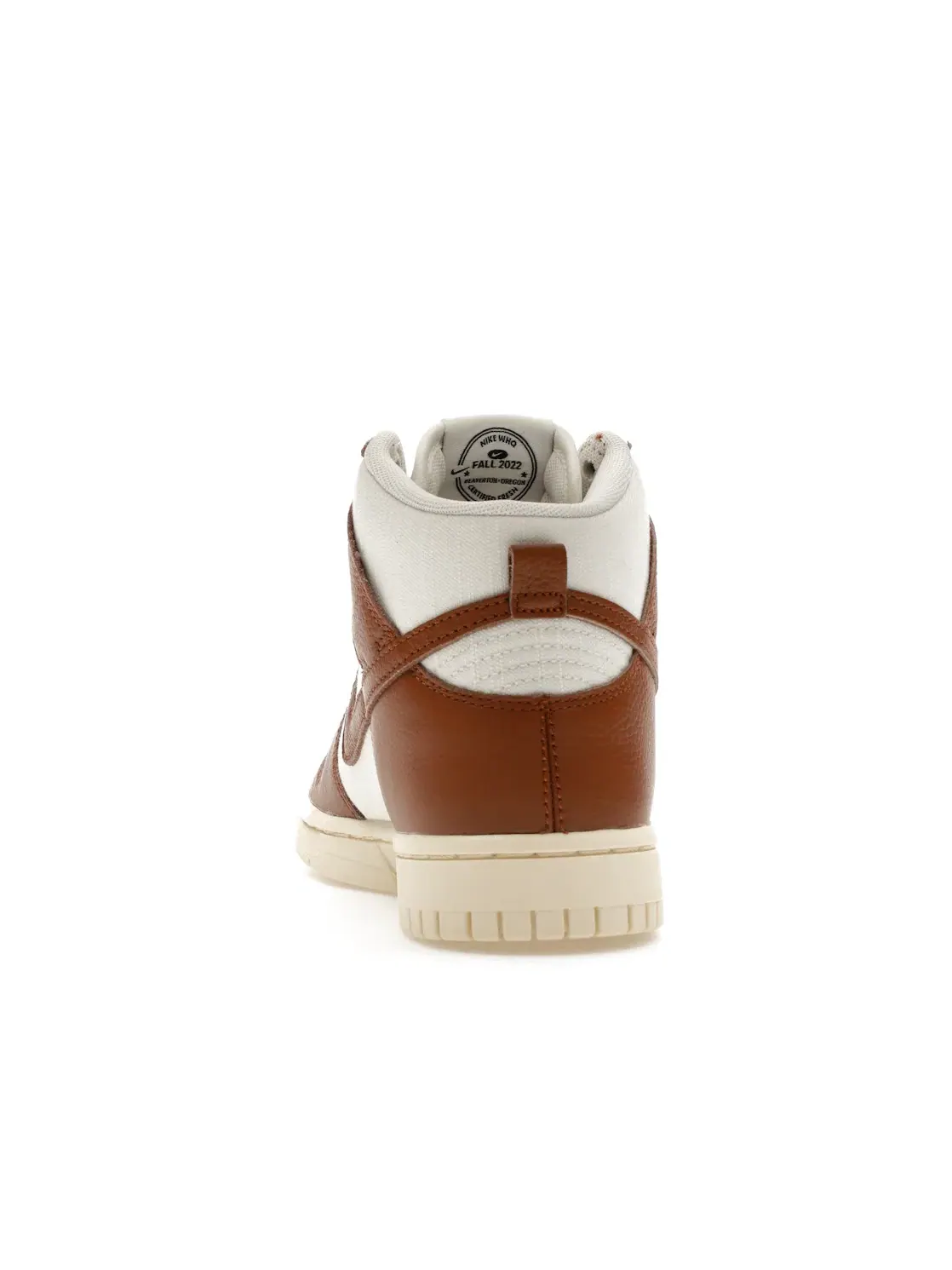Мужские кроссовки с ретро-стилем Nike Dunk High PRM Certified Fresh Brown Nike — изображение 4 из 4, синий/черный