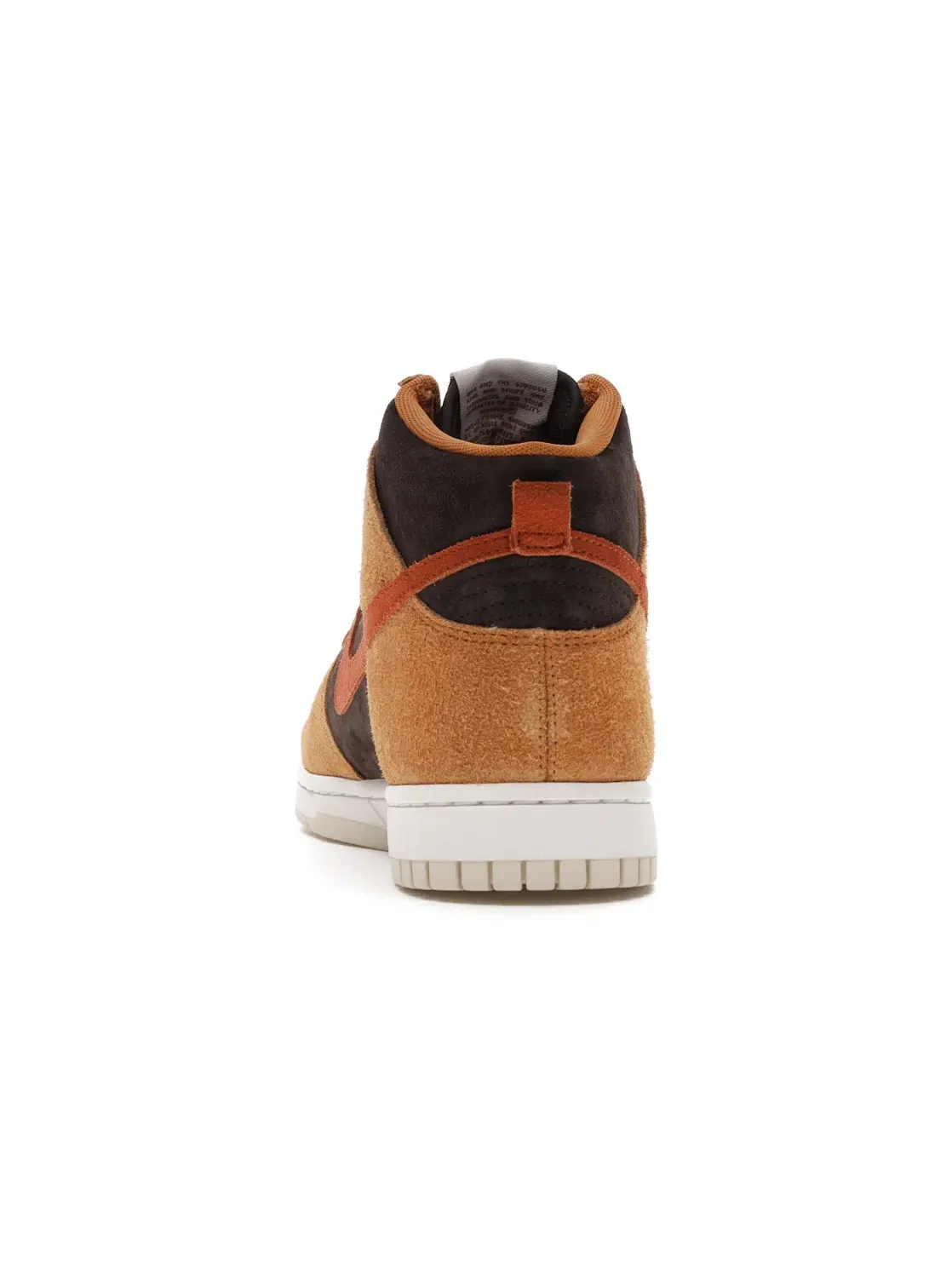 Мужские кроссовки из замши Nike Dunk High PRM — изображение 4 из 4, коричневый/темный-темный