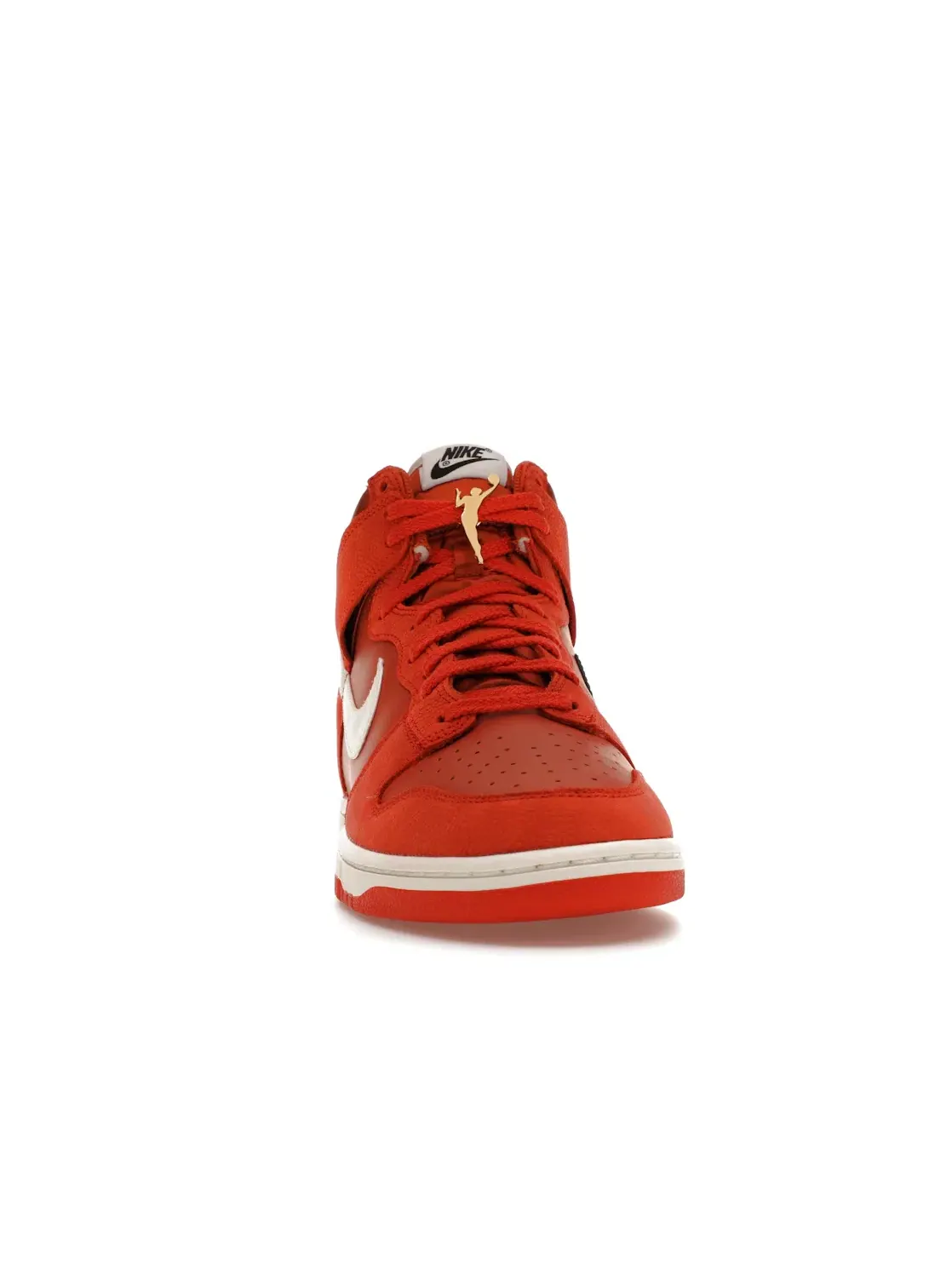 Мужские кроссовки высокие с принтом Nike Dunk High PRM — изображение 2 из 4, оранжевый/-черный