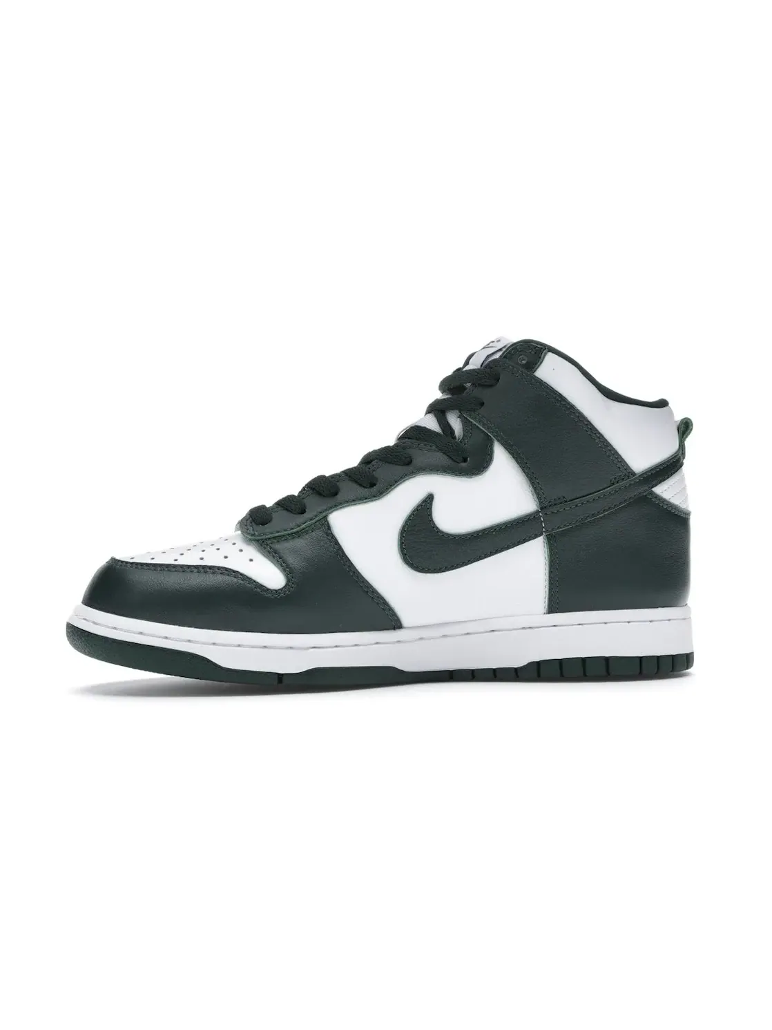 Мужские кроссовки с ретро-дизайном Nike Dunk High SP Nike — изображение 3 из 4, белый/зеленый-зеленый