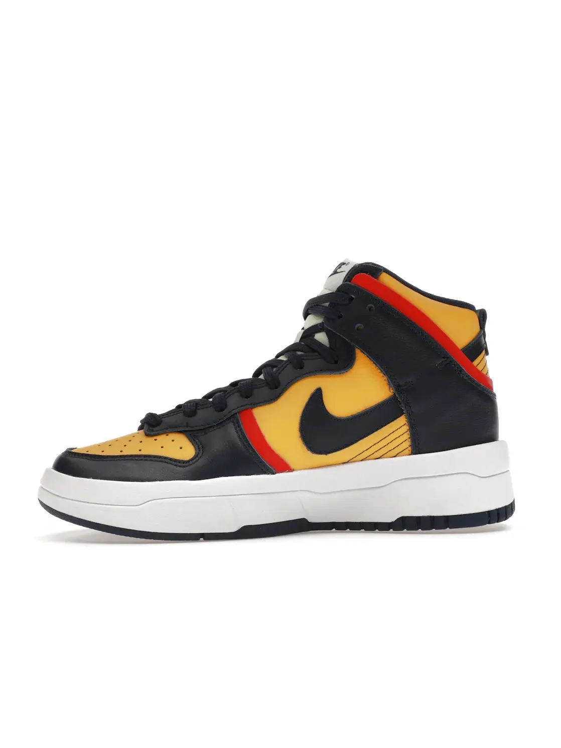 Женские кроссовки Lifestyle с высоким верхом Nike Dunk High Up — изображение 3 из 4, темно-синий-красный