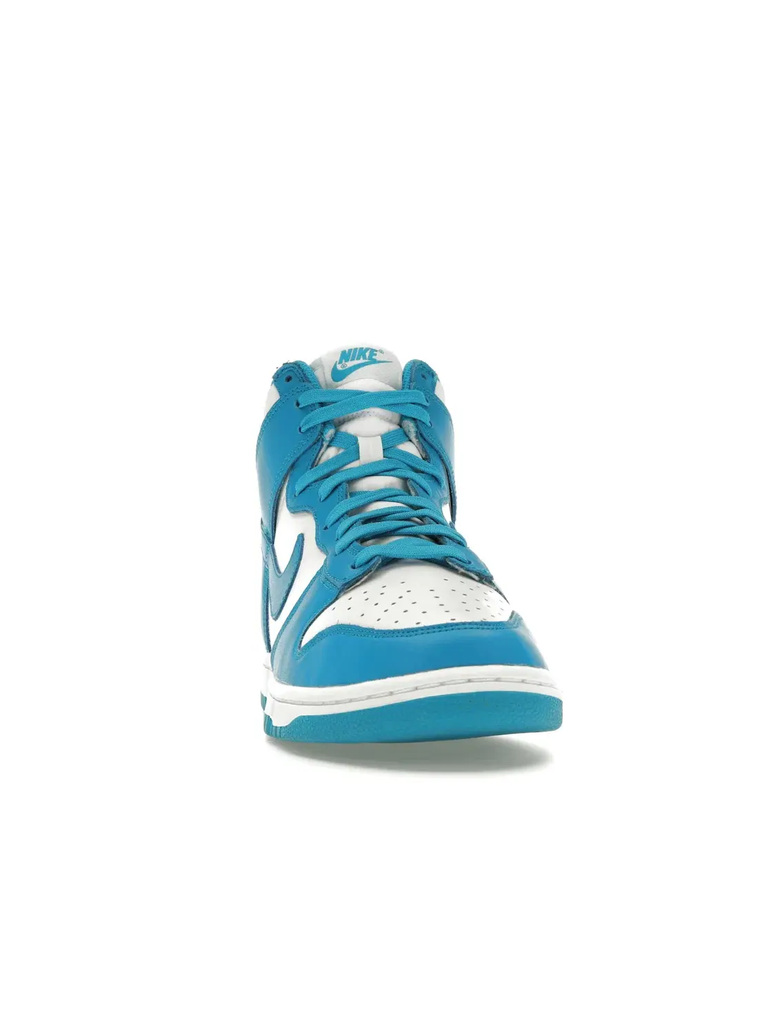 Мужские кроссовки с высоким верхом Nike Dunk High Retro Nike — изображение 2 из 4, синий/белый/синий