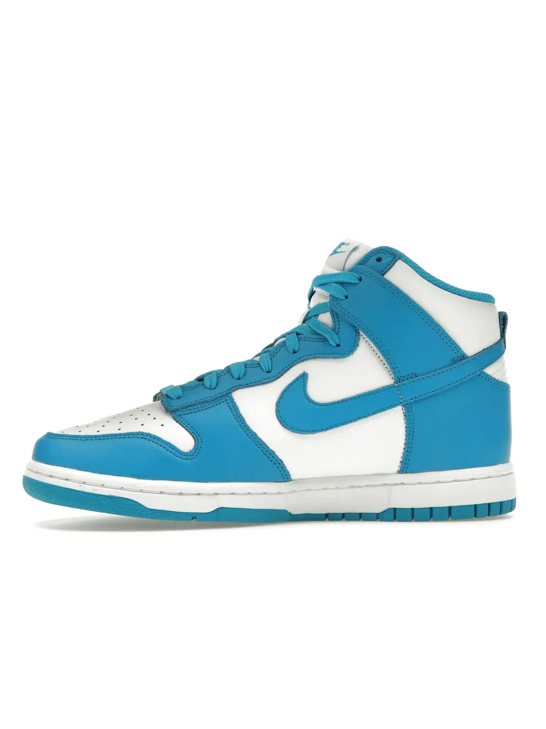Мужские кроссовки с высоким верхом Nike Dunk High Retro Nike — изображение 3 из 4, синий/белый/синий