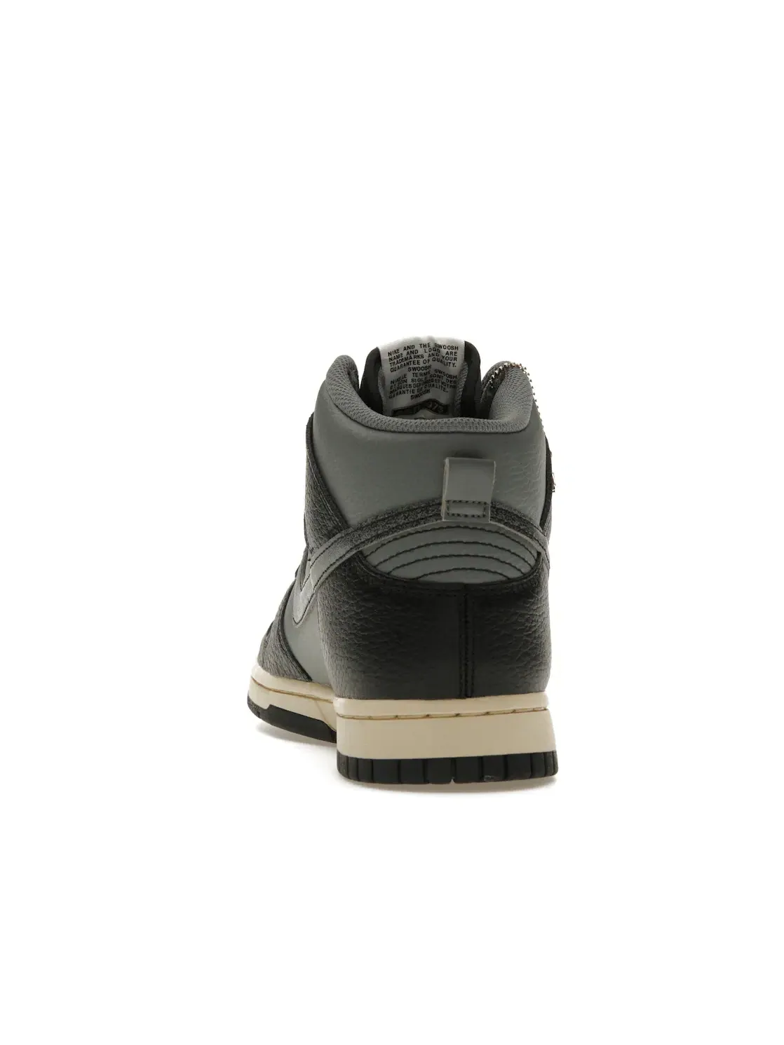 Мужские кроссовки с принтом Nike Dunk High Retro Premium Nike — изображение 4 из 4, серый//черный/черный
