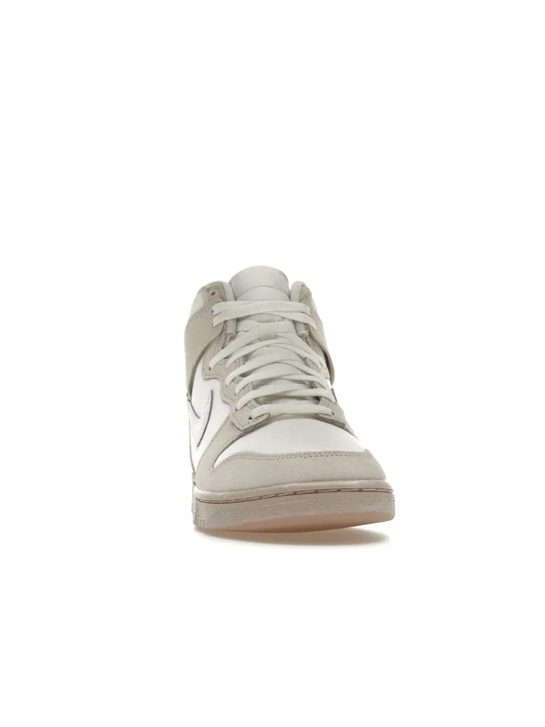Мужские кроссовки высокие с принтом Nike Dunk High Retro PRM Nike — изображение 2 из 4, белый/белый//розовый
