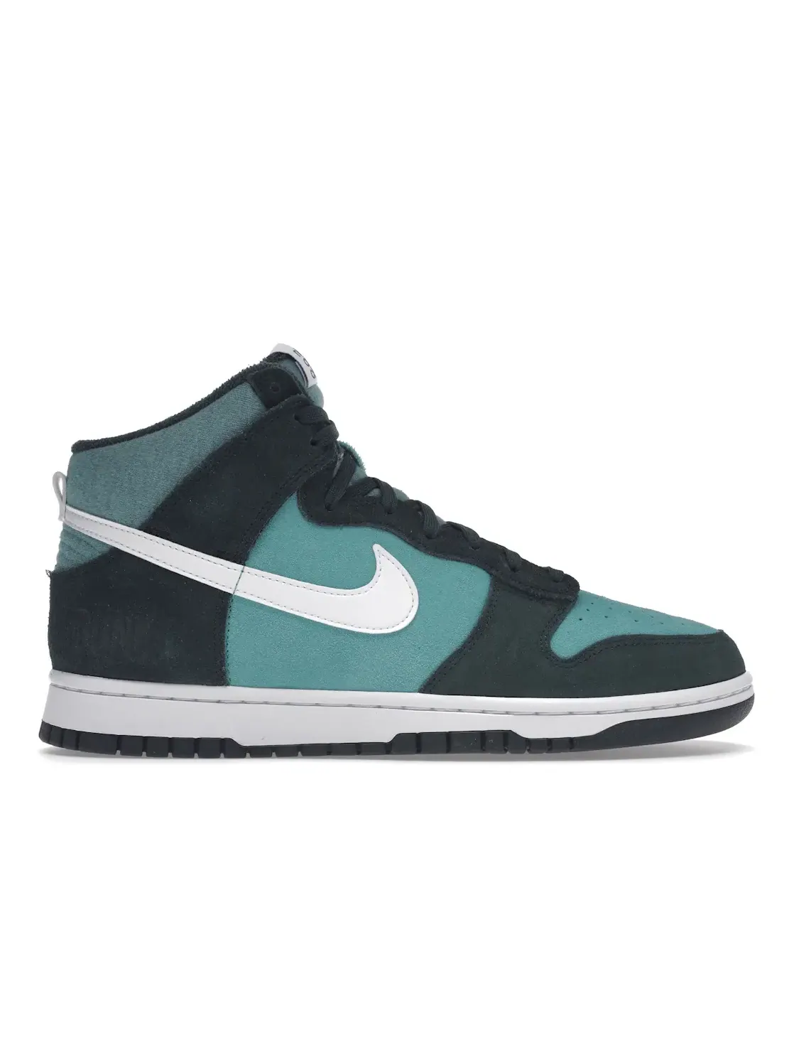 Мужские кроссовки Lifestyle с высоким верхом Nike Dunk High Retro SE — изображение 1 из 4, зеленый/белый