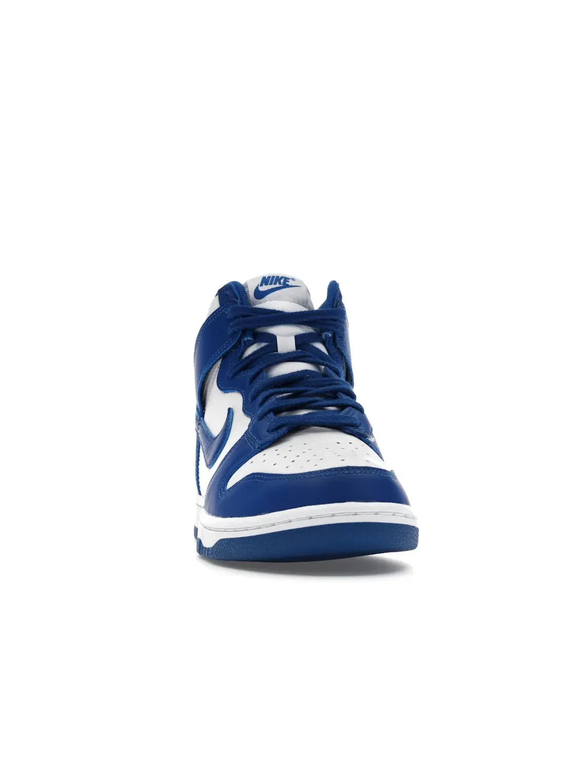 Мужские кроссовки высокие Nike Dunk High Retro SE — изображение 2 из 4, белый//белый