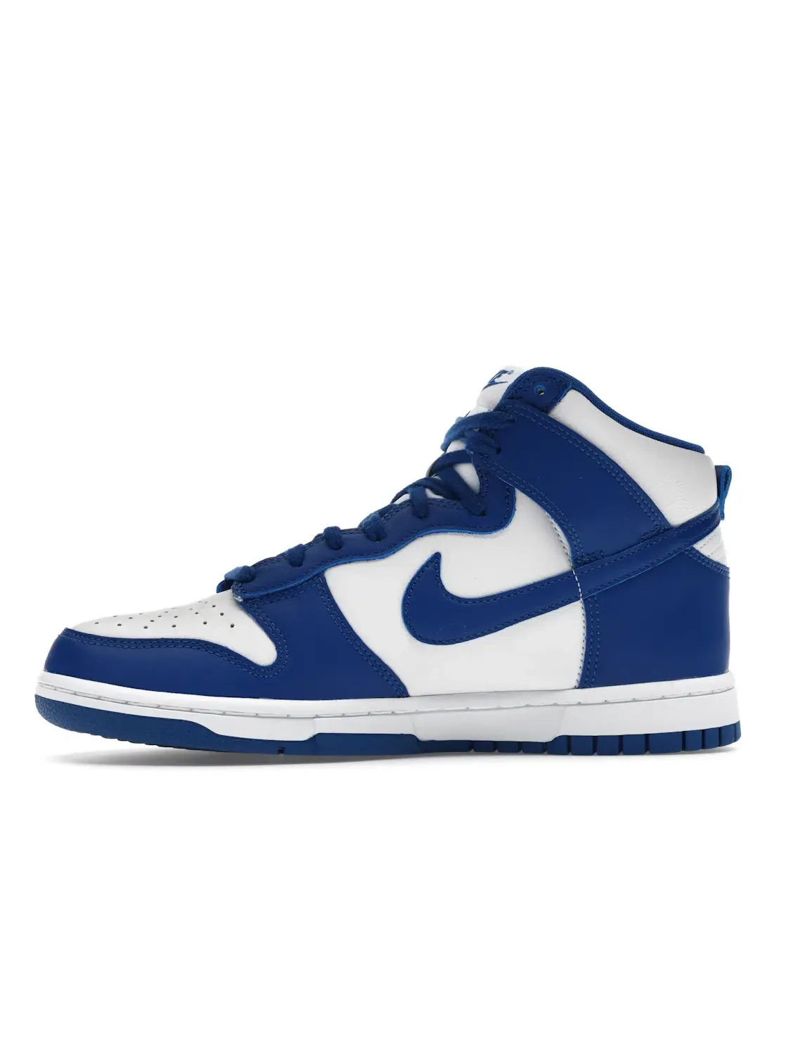 Мужские кроссовки высокие Nike Dunk High Retro SE — изображение 3 из 4, белый//белый