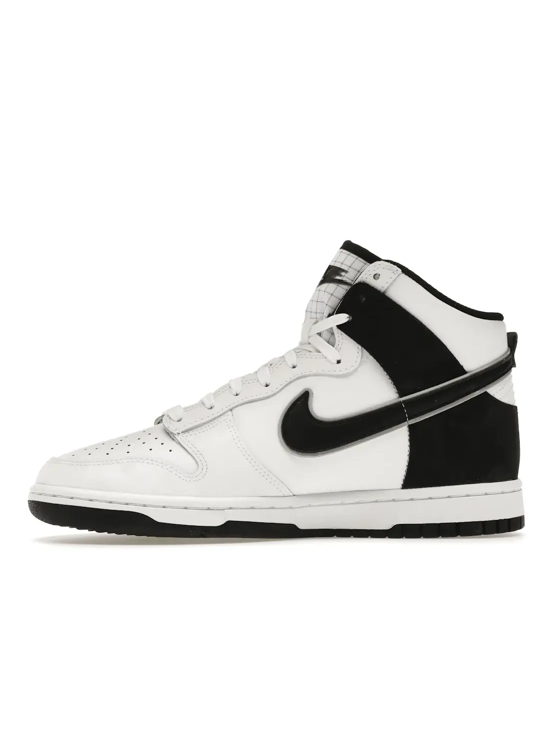 Мужские кроссовки с камуфляжным принтом Nike Dunk High Retro SE Nike — изображение 3 из 4, белый/черный-белый