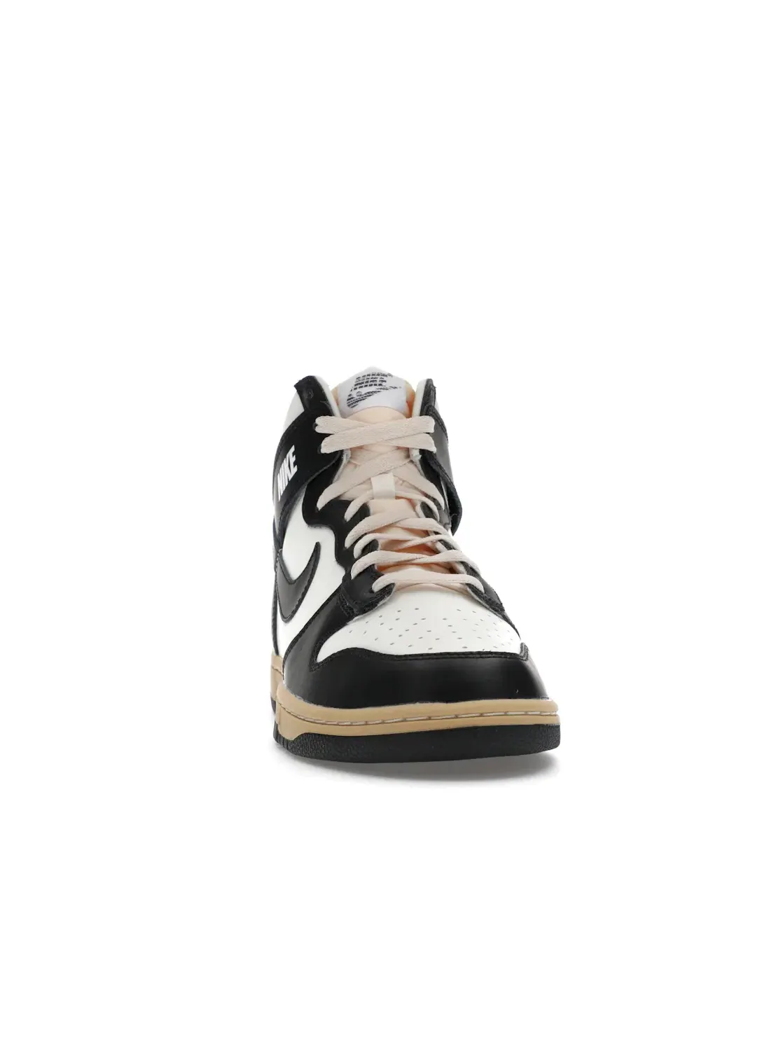 Женские кроссовки высокие с ретро-дизайном Nike Dunk High Retro — изображение 2 из 4, черный/белый/кремовый