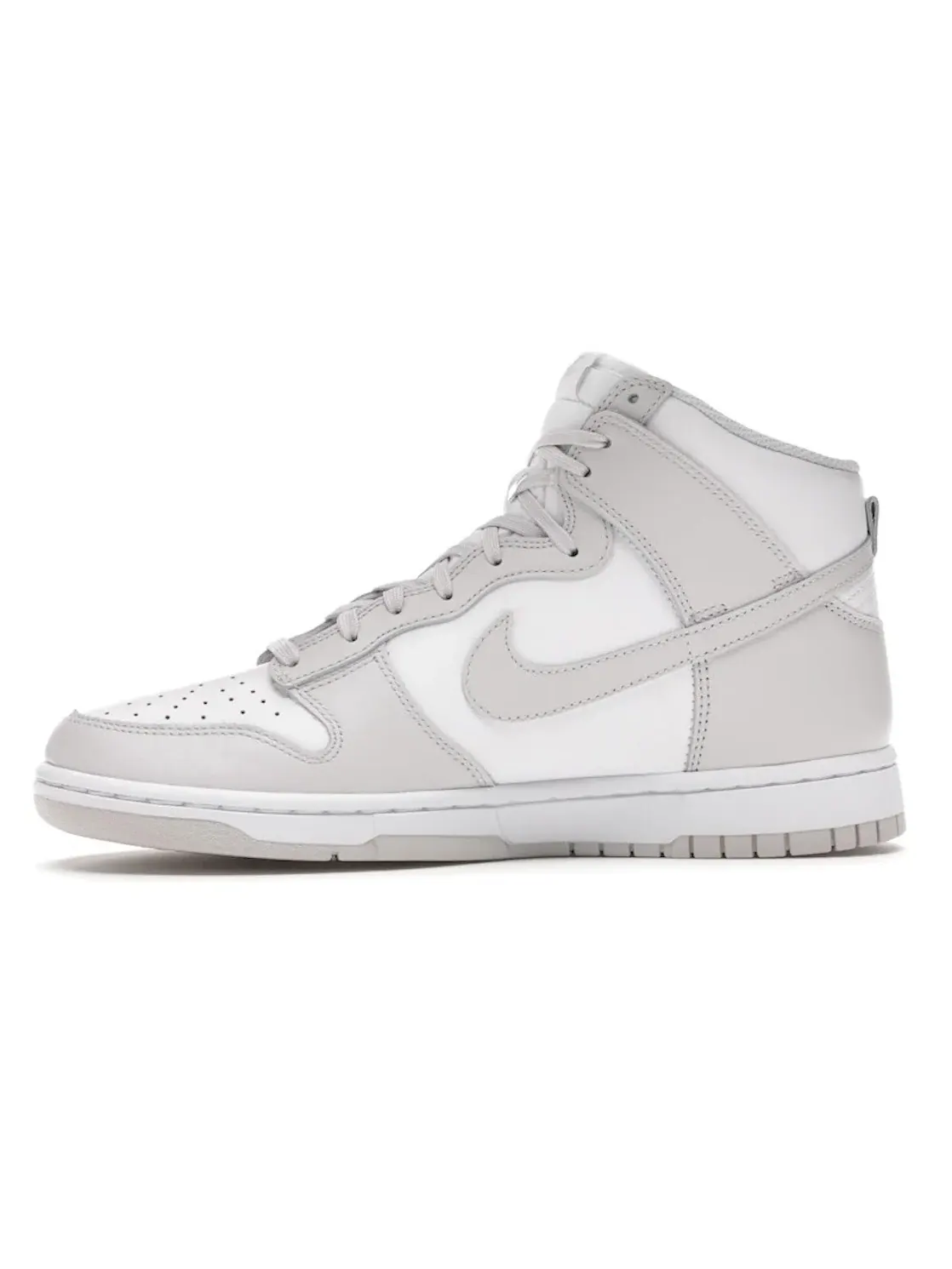 Мужские кроссовки с ретро-дизайном Nike Dunk High — изображение 3 из 4, белый/серый