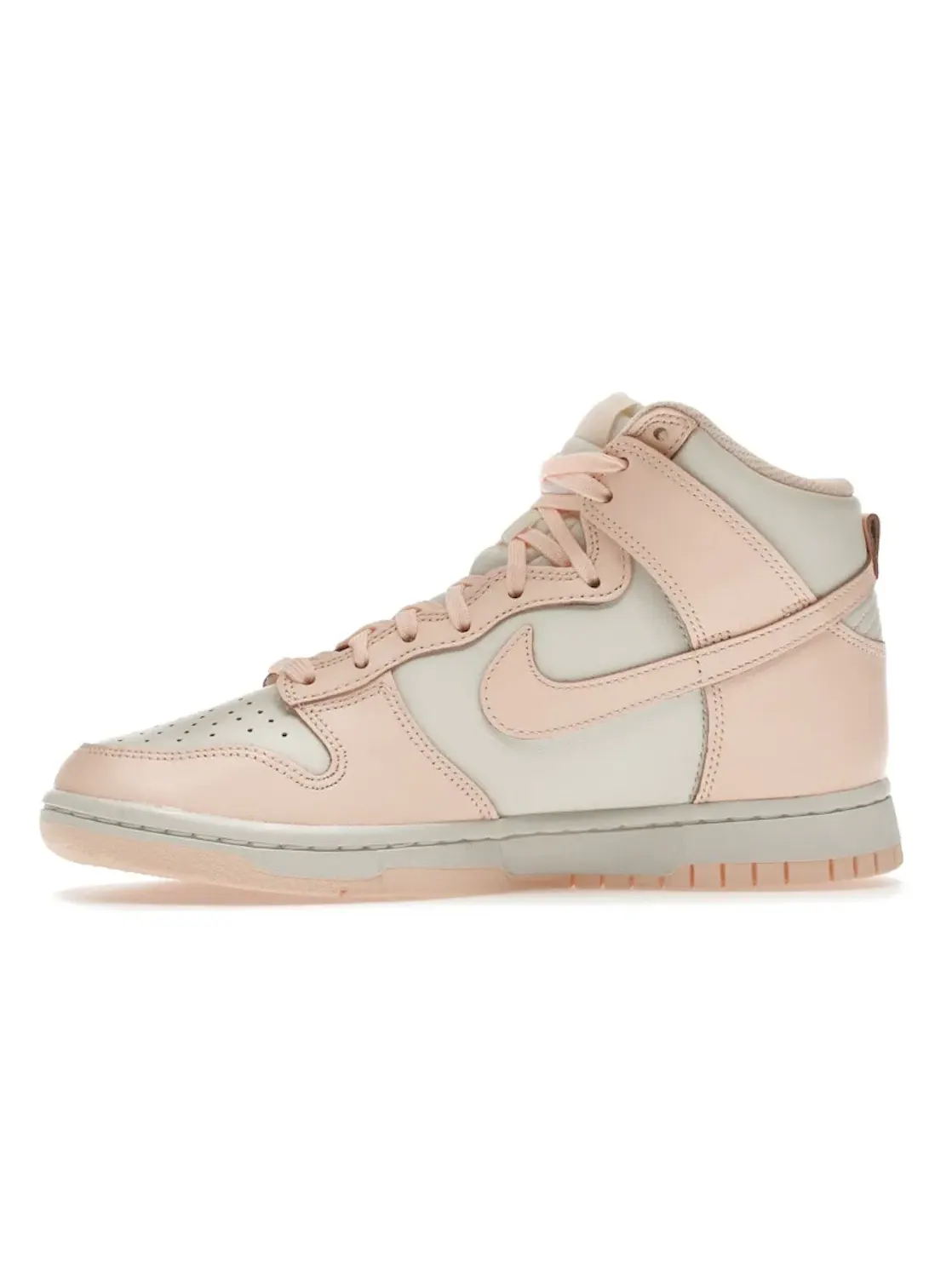 Женские кроссовки Lifestyle Nike Dunk High, Sail/Crimson Tint-Sail — изображение 3 из 4
