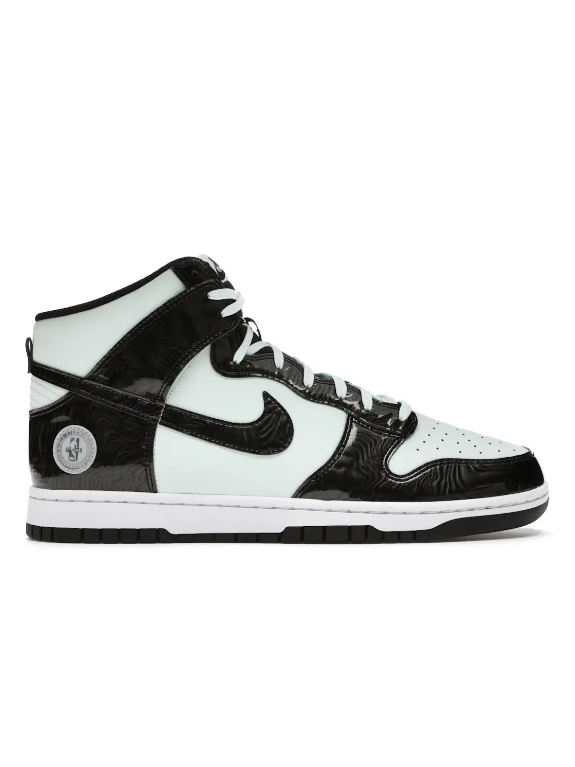 Мужские кроссовки с волнистым дизайном Nike Dunk High Nike — изображение 1 из 4, зеленый/черный