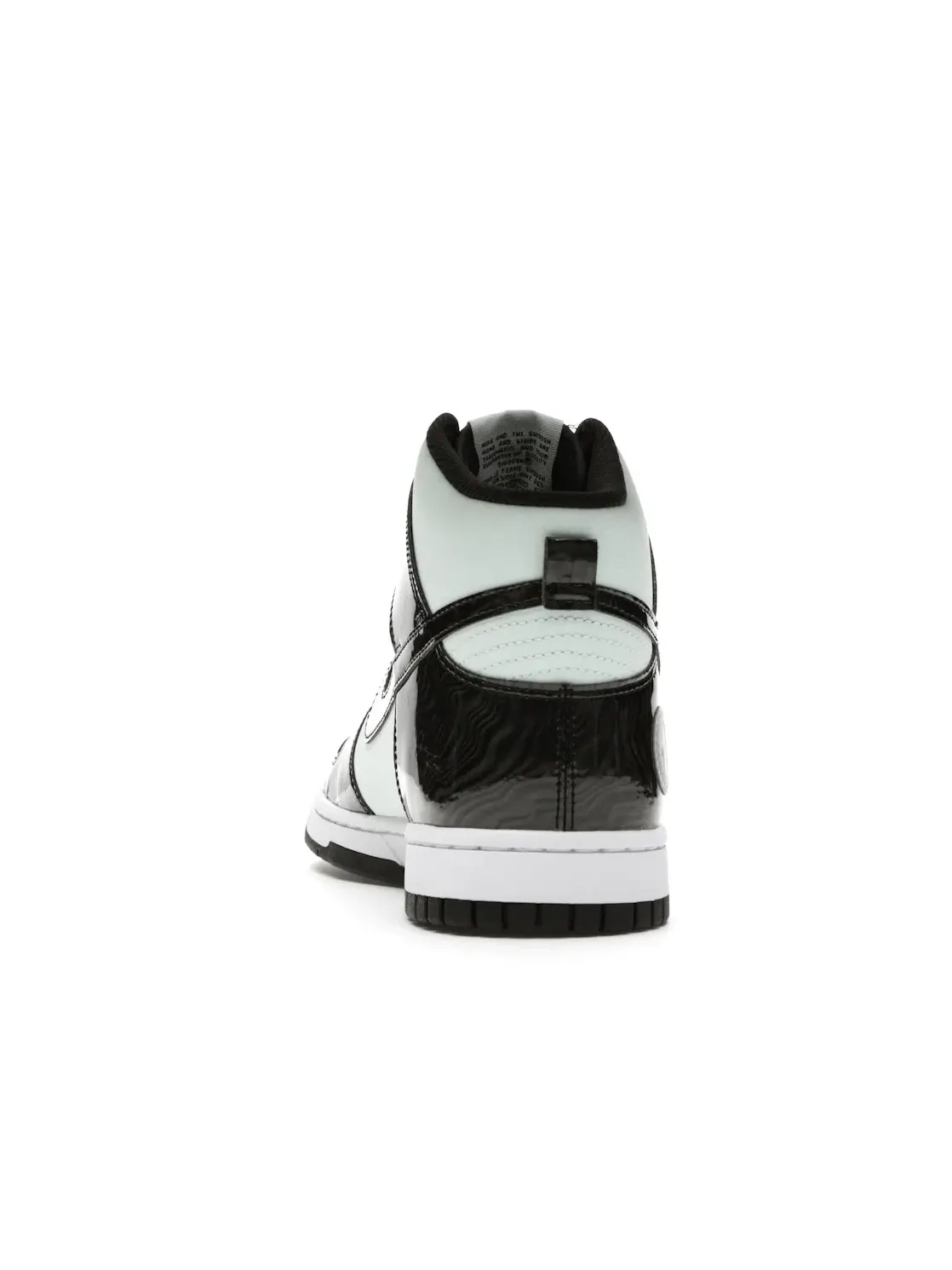 Мужские кроссовки с волнистым дизайном Nike Dunk High Nike — изображение 4 из 4, зеленый/черный