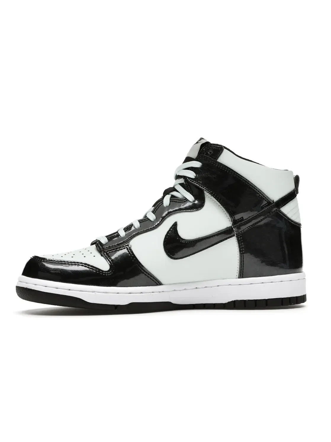 Детские кроссовки с высоким верхом Nike Dunk High SE Nike — изображение 3 из 4, зеленый/черный/белый
