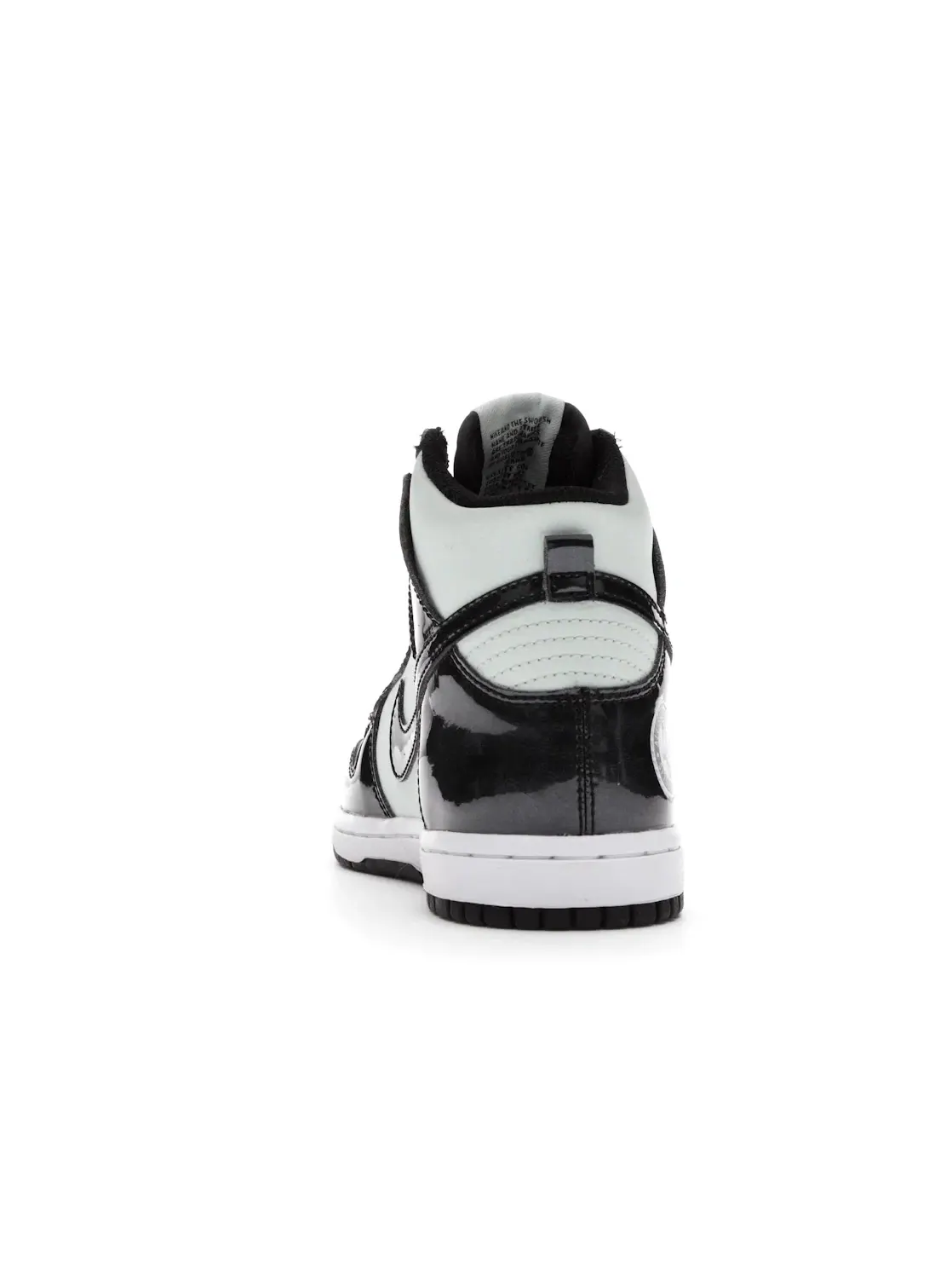 Детские кроссовки высокие с контрастными накладками Nike Dunk High SE — изображение 4 из 4, зеленый/черный/белый