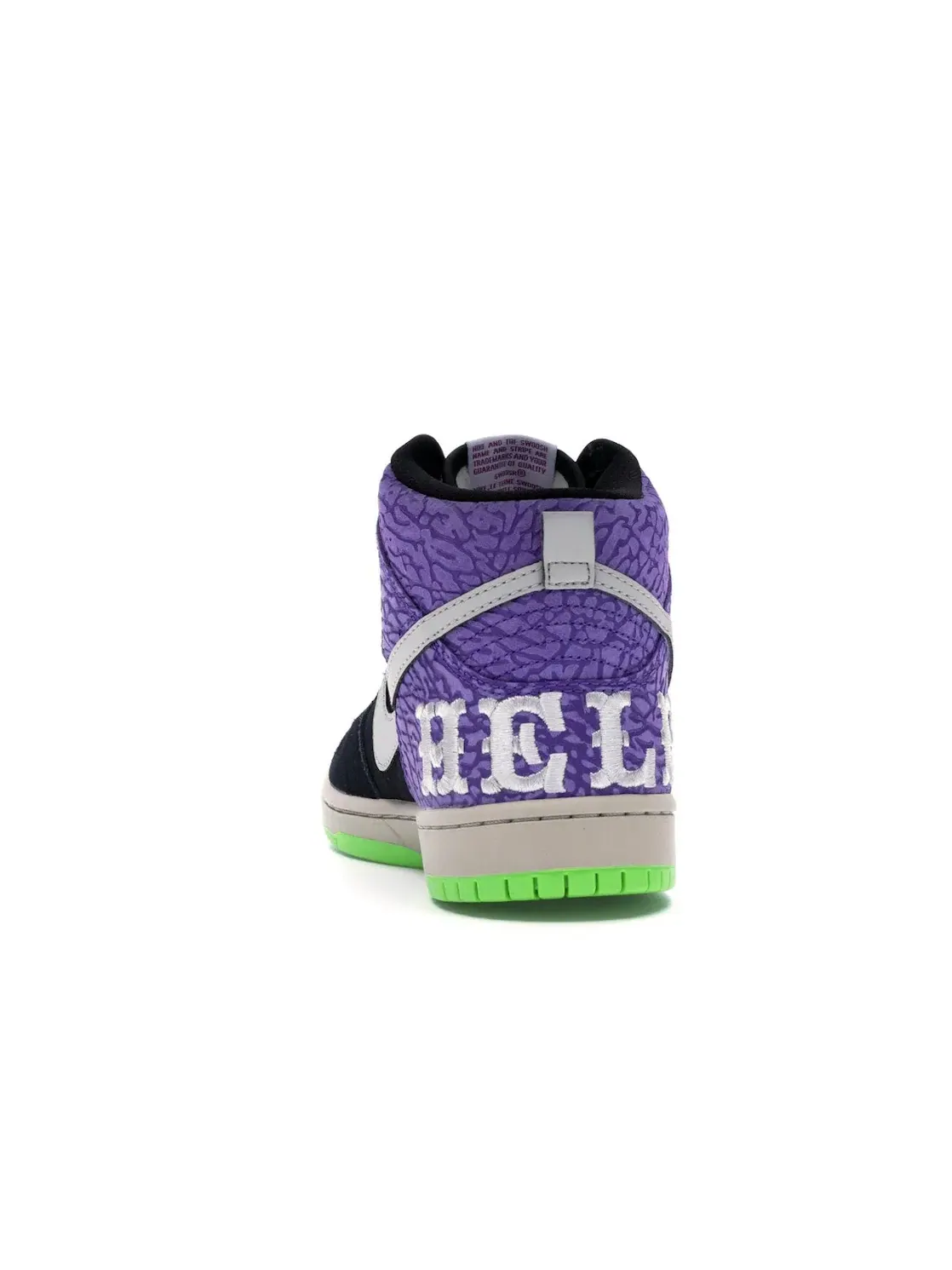 Мужские кроссовки высокие с принтом Nike Dunk High Send Help 2 Nike — изображение 4 из 4, черный/-темный