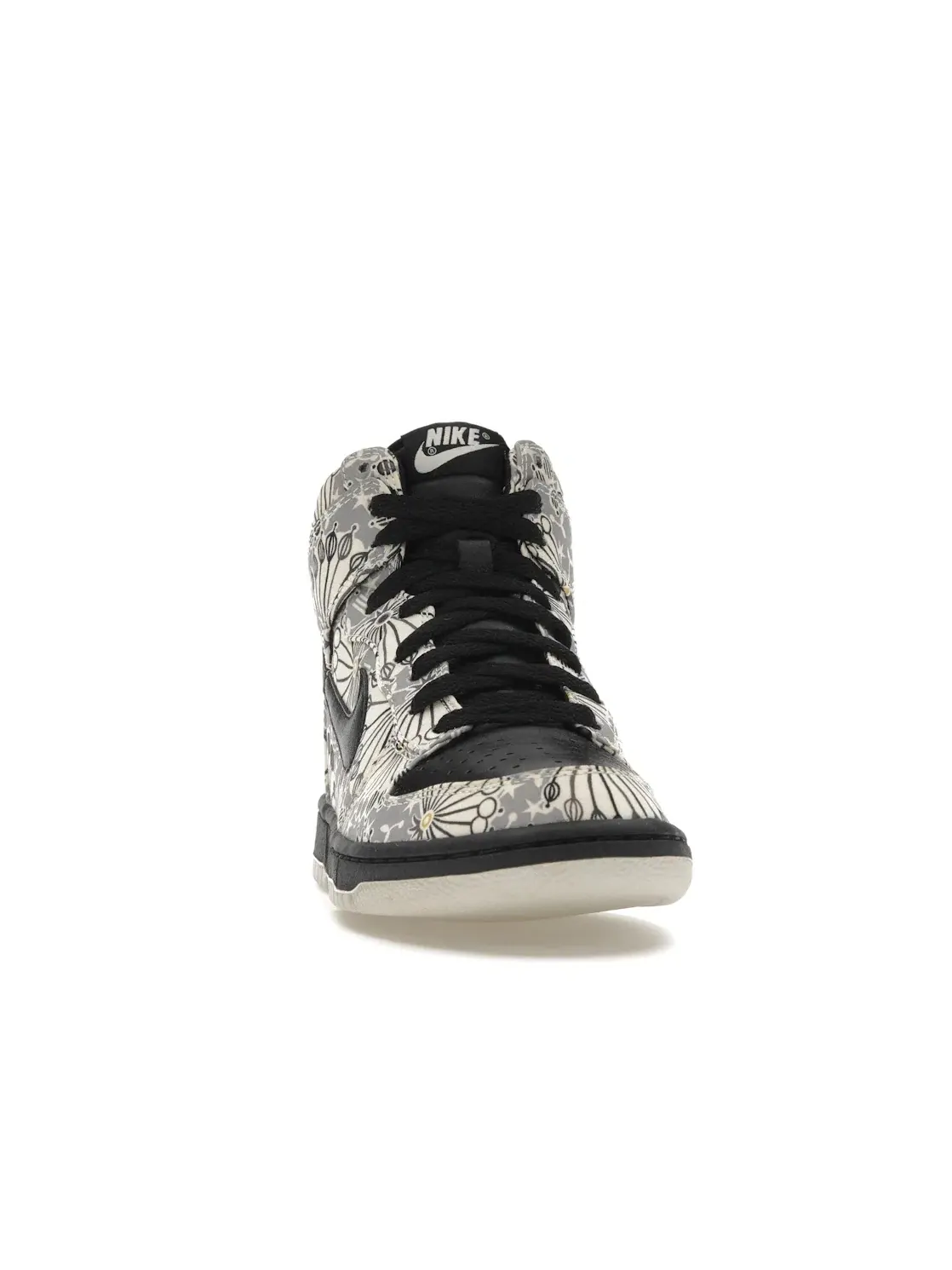 Женские кроссовки с принтом Nike Dunk High Skinny Prem Liberty of London Nike — изображение 2 из 4, черный