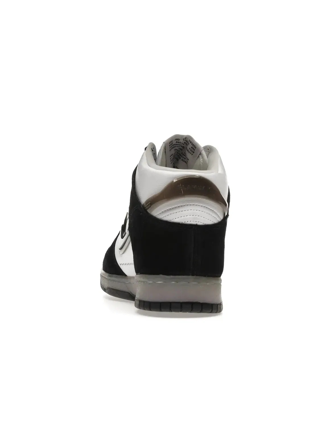 Мужские кроссовки с принтом Nike Dunk High Nike — изображение 4 из 4, белый/прозрачный-черный