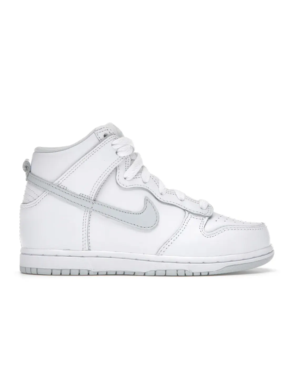 Детские кроссовки с высоким верхом Nike Dunk High SP — изображение 1 из 4, белый/серо-белый