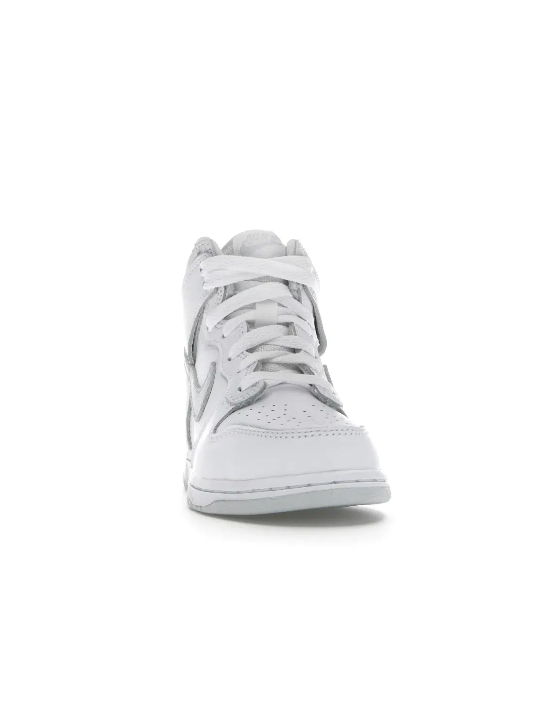 Детские кроссовки с высоким верхом Nike Dunk High SP — изображение 2 из 4, белый/серо-белый